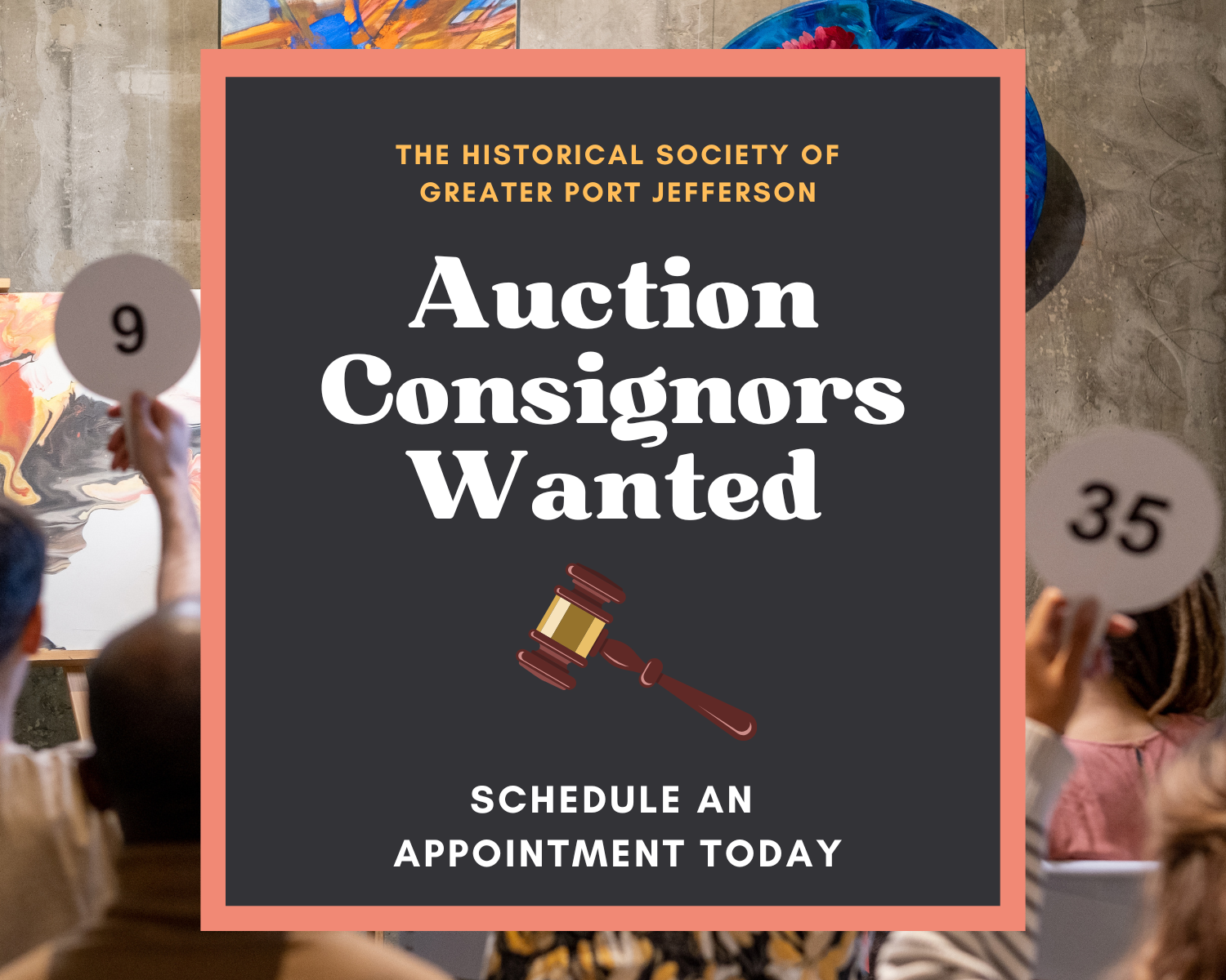 Auction Appointment for Potential Consignors