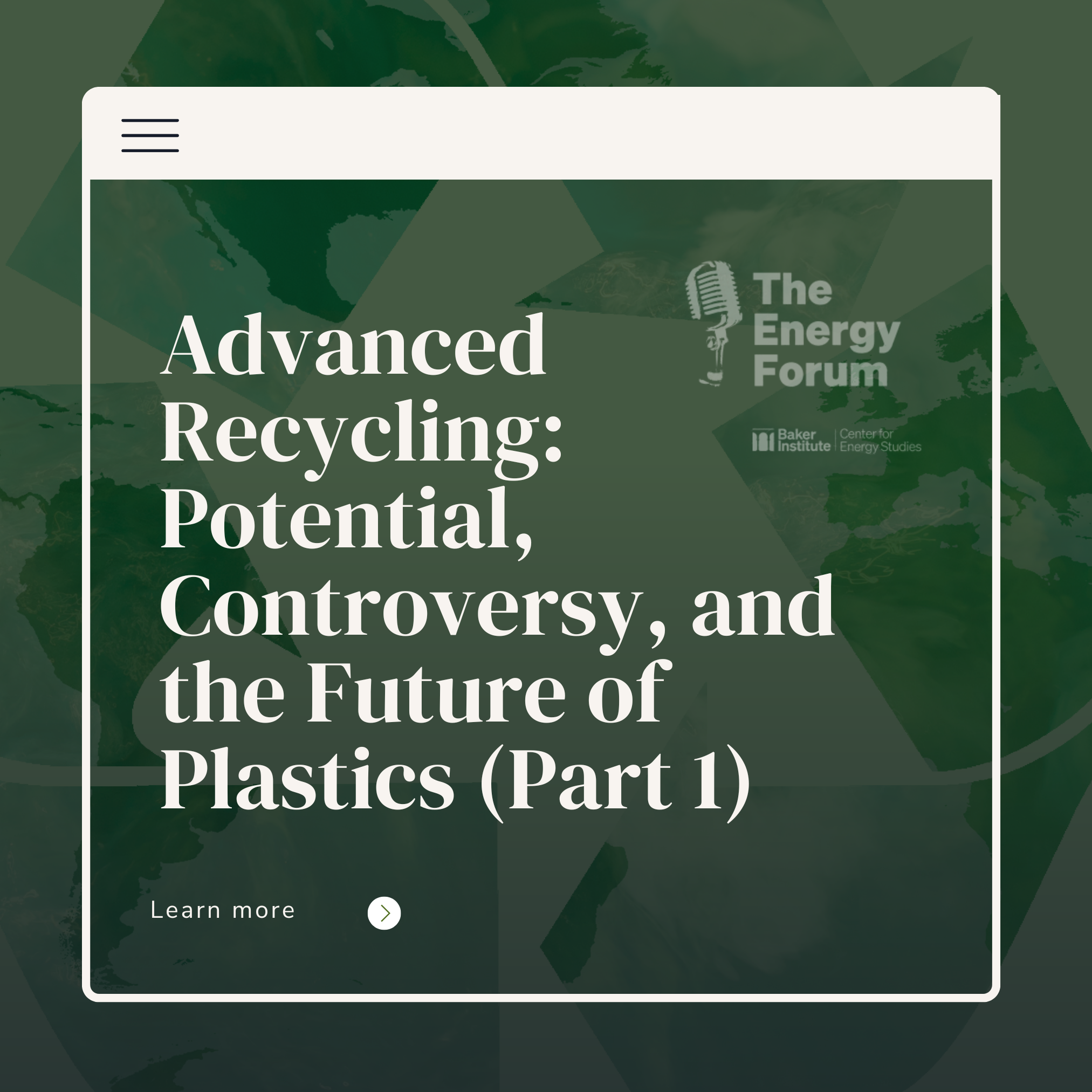 Advanced Recycling: Potential, Controversy, and the Future of Plastics (Part 1)