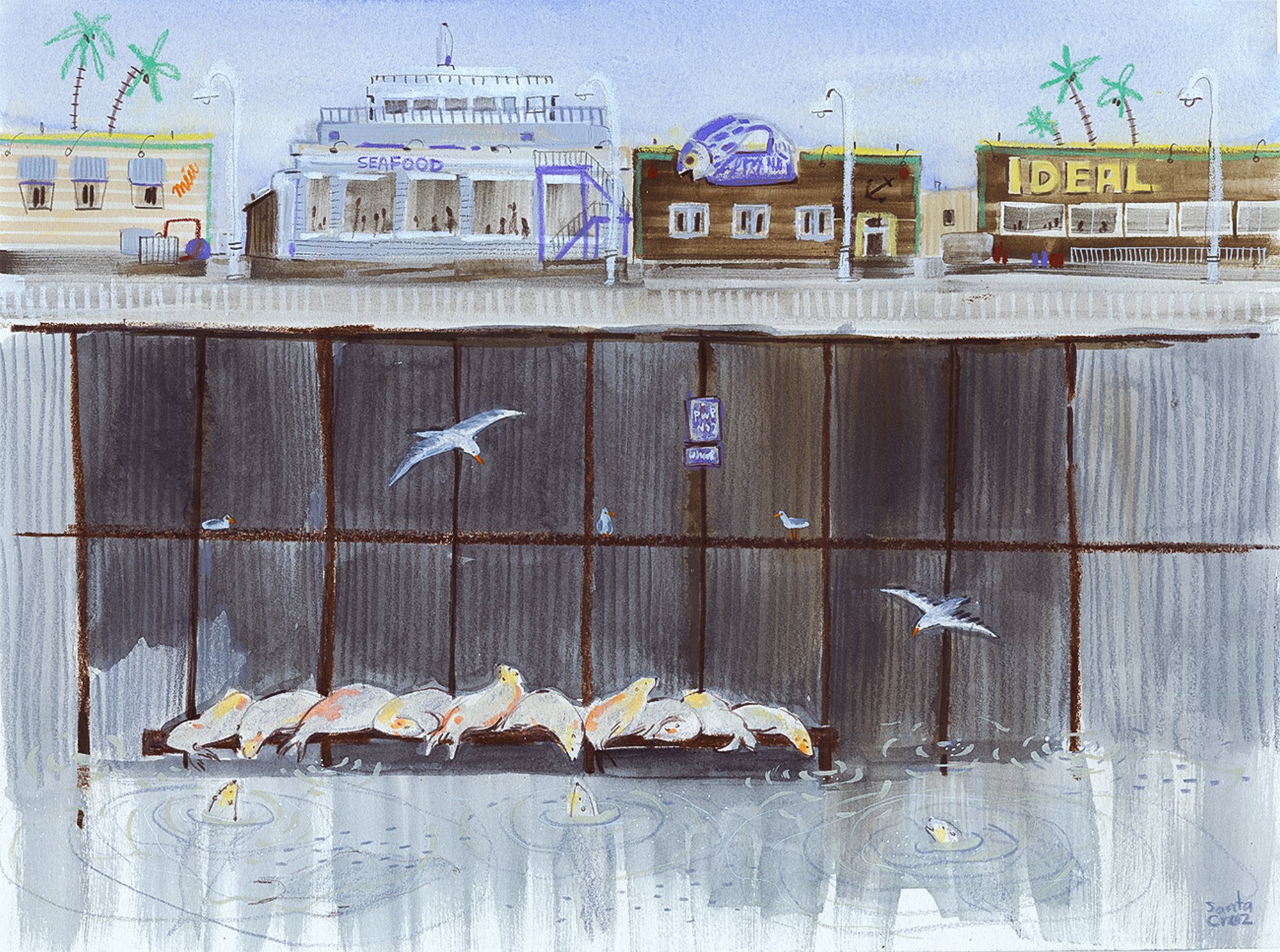 Santa Cruz Wharf
