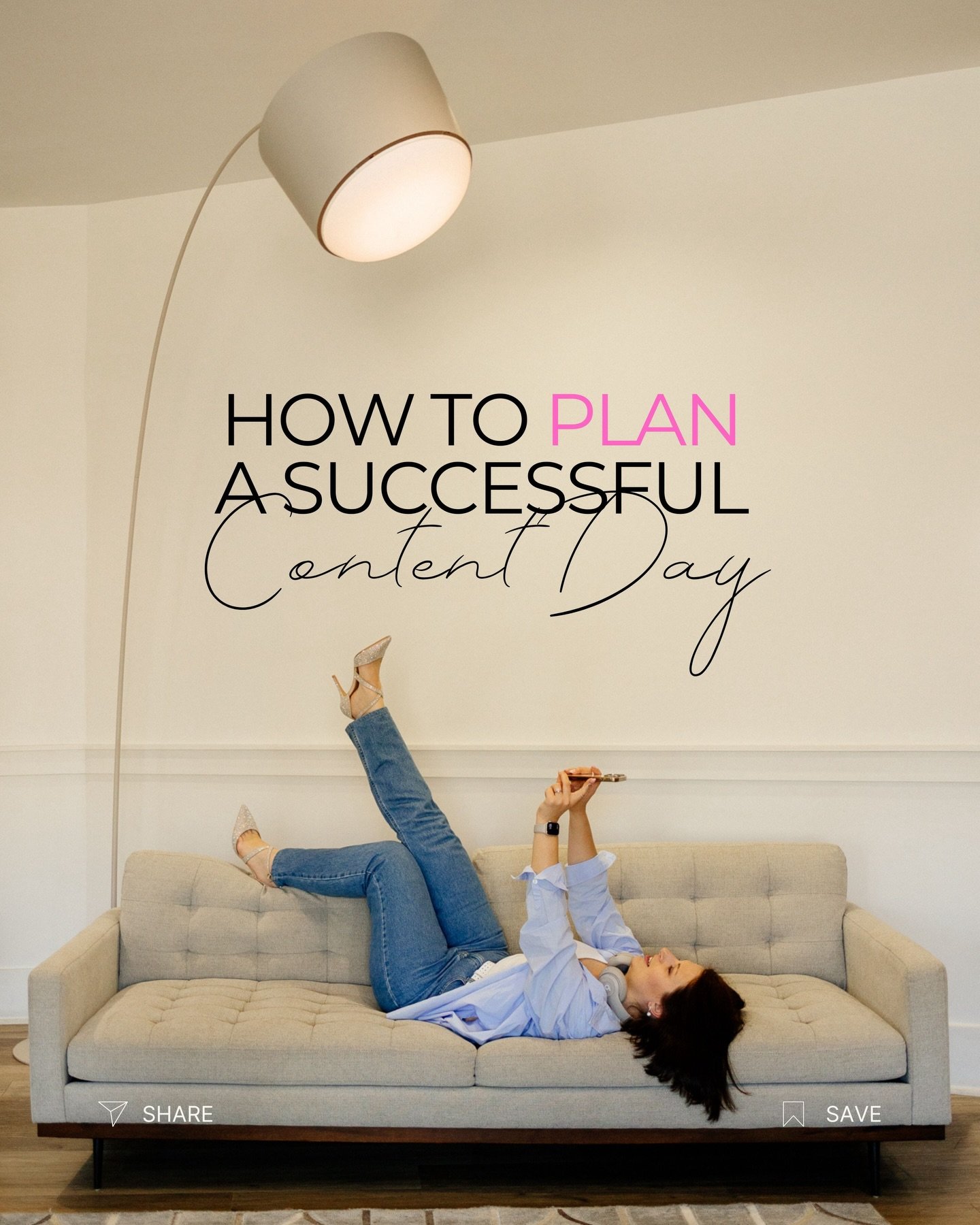 Key words: &ldquo;plan&rdquo; and &ldquo;do&rdquo;

Your content day will always be successful if you are prepared in all areas. And the more and better you prepare, the more and better the results will be.