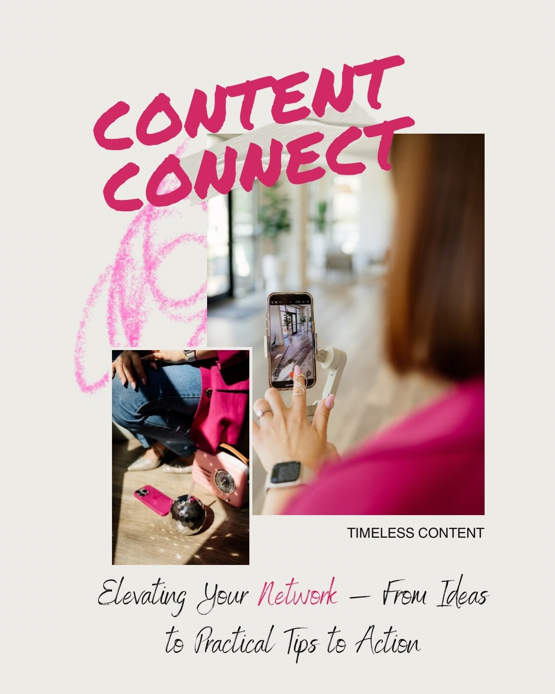 Let&rsquo;s talk about networking around content&mdash;what could be better? 

I think it&rsquo;s the most exciting topic today.

Content simply can&rsquo;t be ignored. So, let&rsquo;s build a networking space that unites us all around one goal.

We 