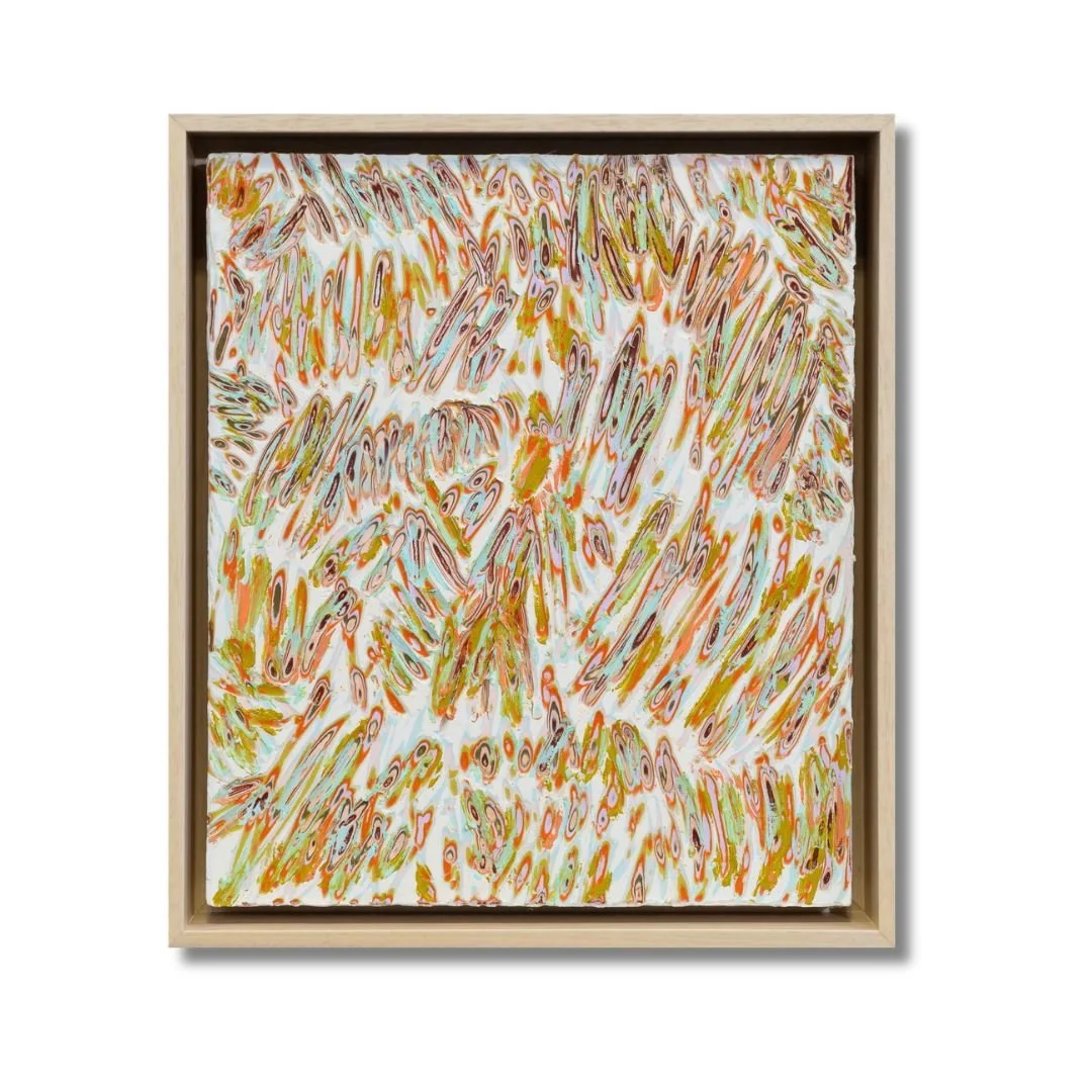 Abtruse: difficult to understand. Oil and Cold Wax on Birch.  12"x14" Christine Klassen Gallery.