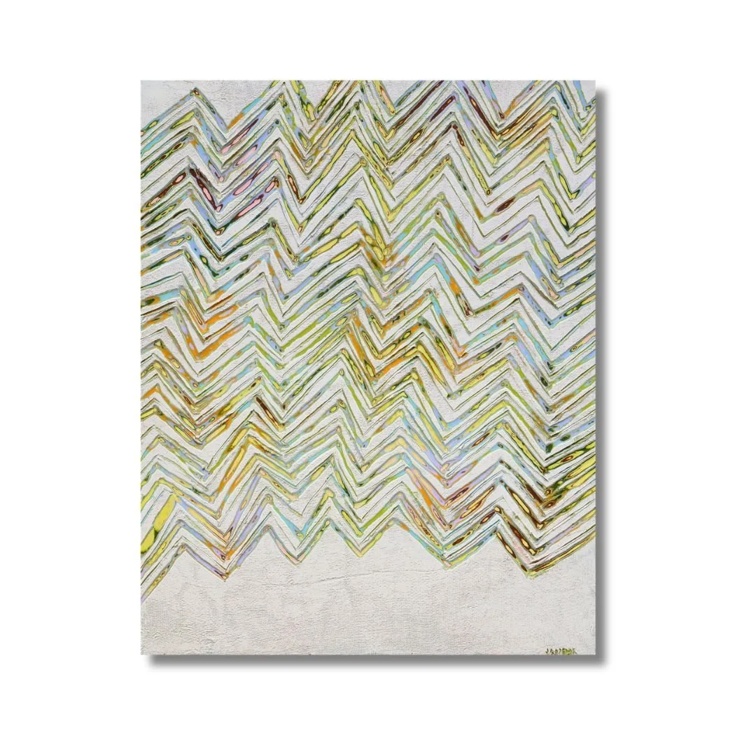 Halcyon: Calm, peaceful, or golden days of the past.  Oil and Cold Wax on Birch,   16"x20" Christine Klassen Gallery