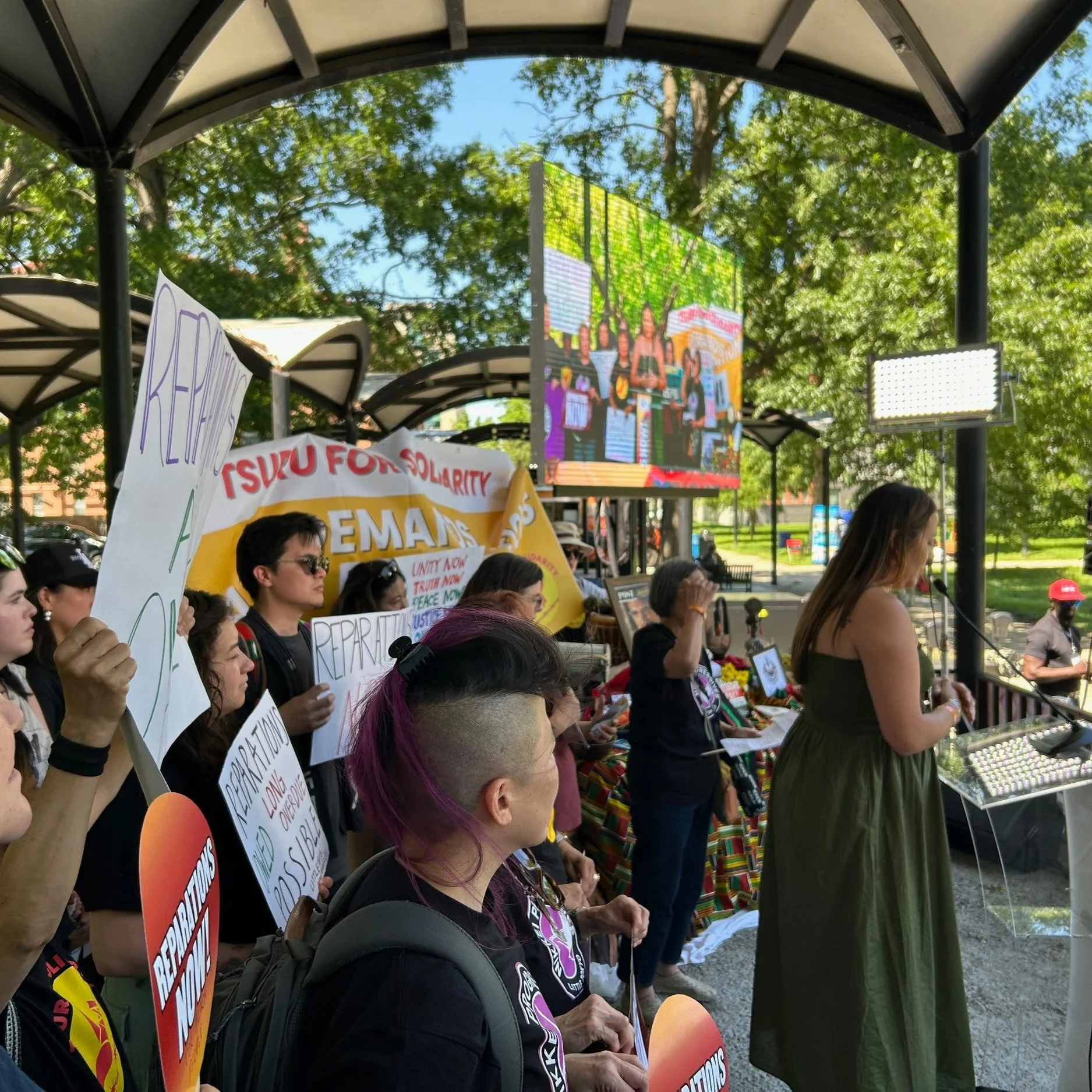 Japanese American Groups Support Black Reparations at National Rally in DC