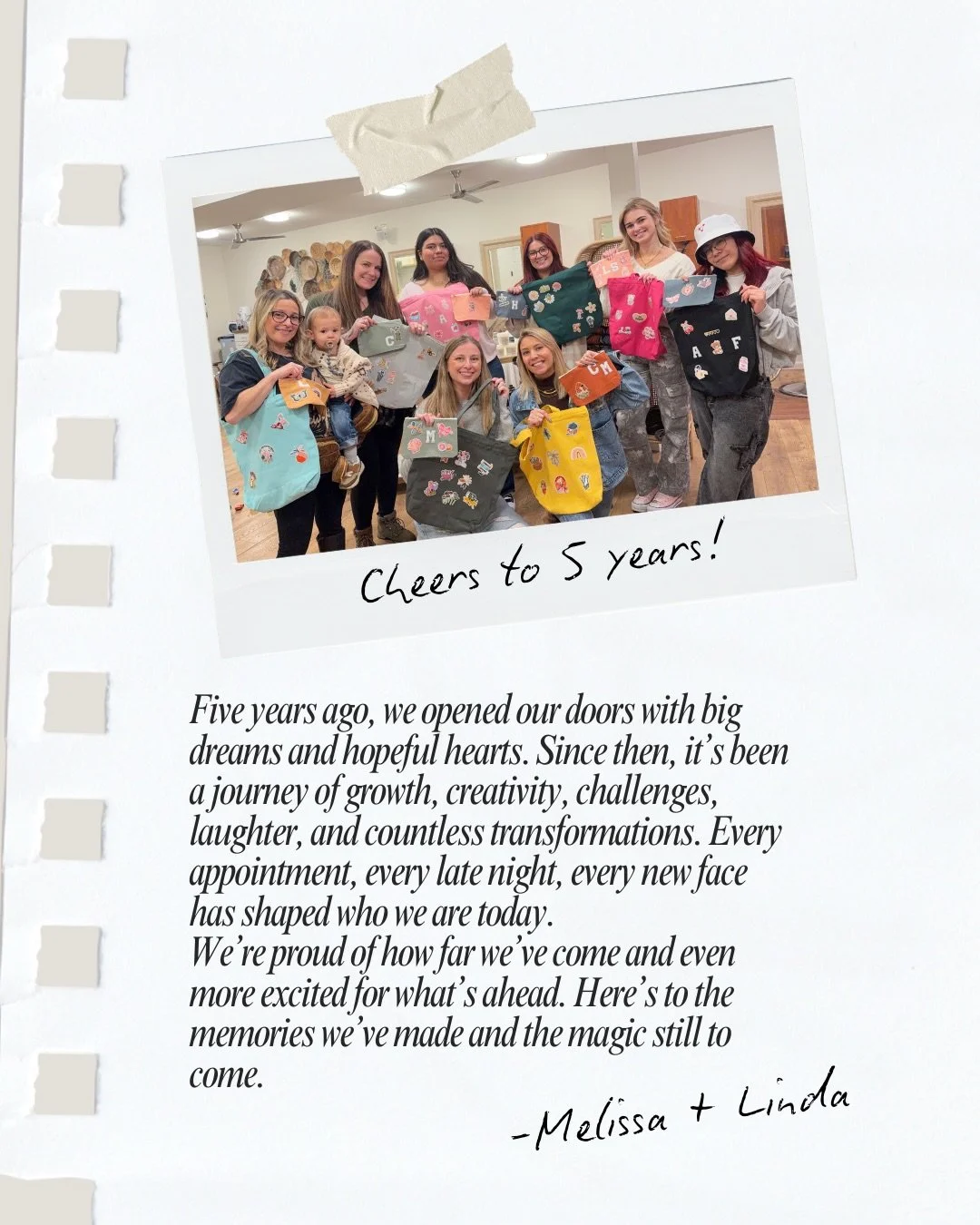 FIVE YEARS 🫶✨

Five years of growth, grit, creativity, and building something we truly believe in. What started as a dream has turned into a space filled with talent, connection, laughter, and so many unforgettable moments.

This space has always be