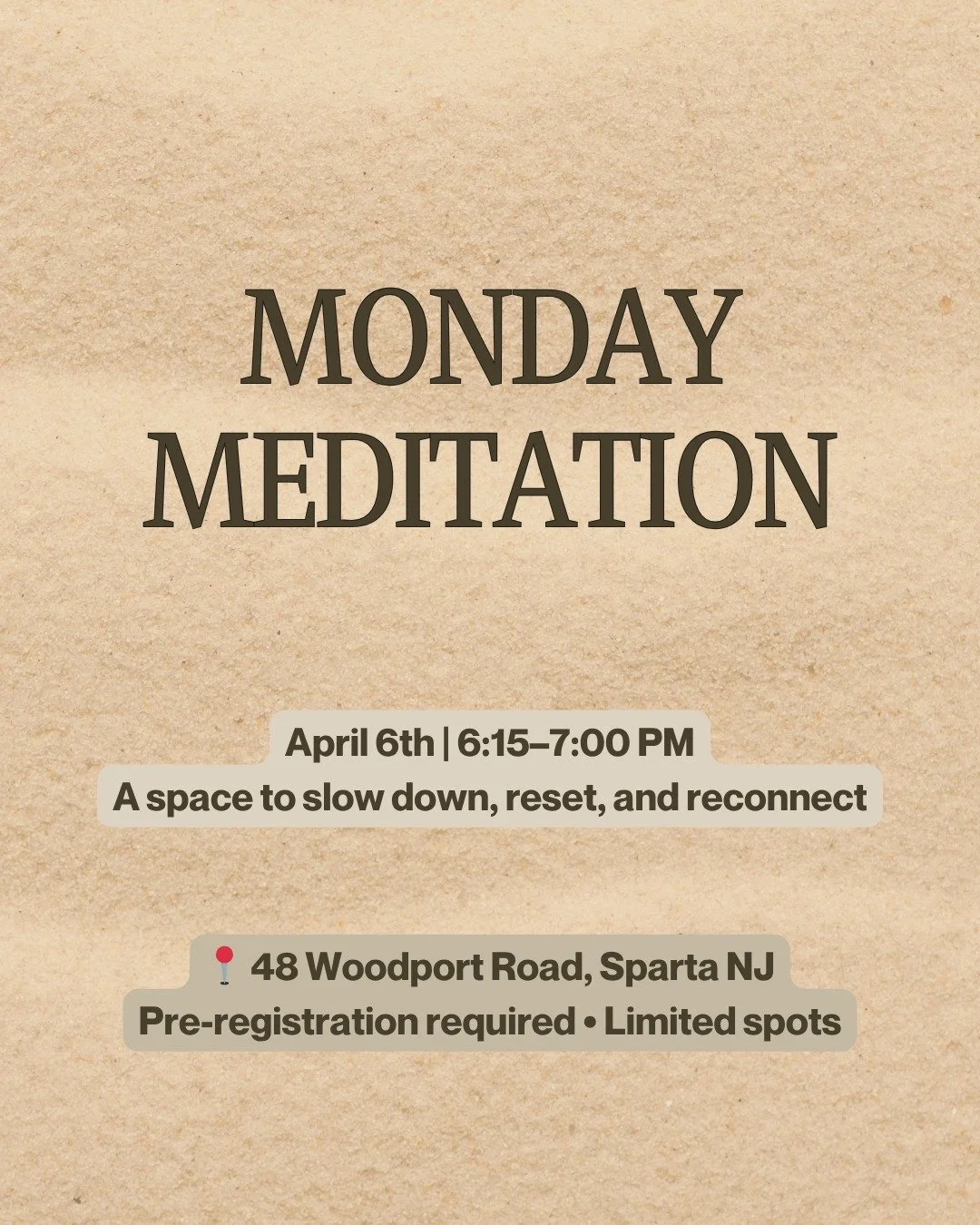 A moment to pause, breathe, and reset 🤍

My Monday Meditation is designed to be approachable, whether you&rsquo;ve never meditated before or already have a practice. You&rsquo;ll be guided through the basics, ease into a short meditation, and have s