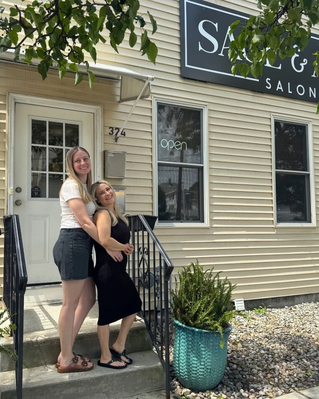 As one chapter comes to a close, another begins. 🤍

After years of creativity, laughter, long days behind the chair, we&rsquo;re celebrating Linda&rsquo;s last day at the salon and everything she&rsquo;s brought to the Sage and Ash since opening our