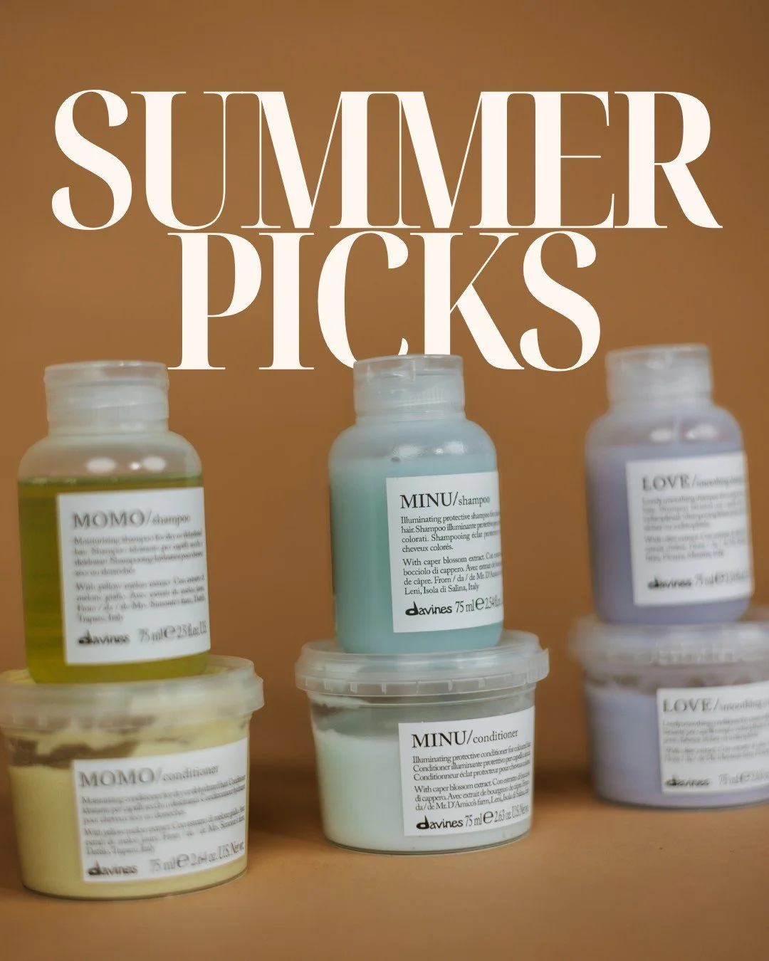 s u m m e r  p i c k s ☀️🌿

my go-to products for healthy, hydrated summer hair ✨

summer can be tough on your hair between sun exposure, humidity, heat styling, and time spent at the beach or pool 🤎 which is why I always recommend focusing on hydr