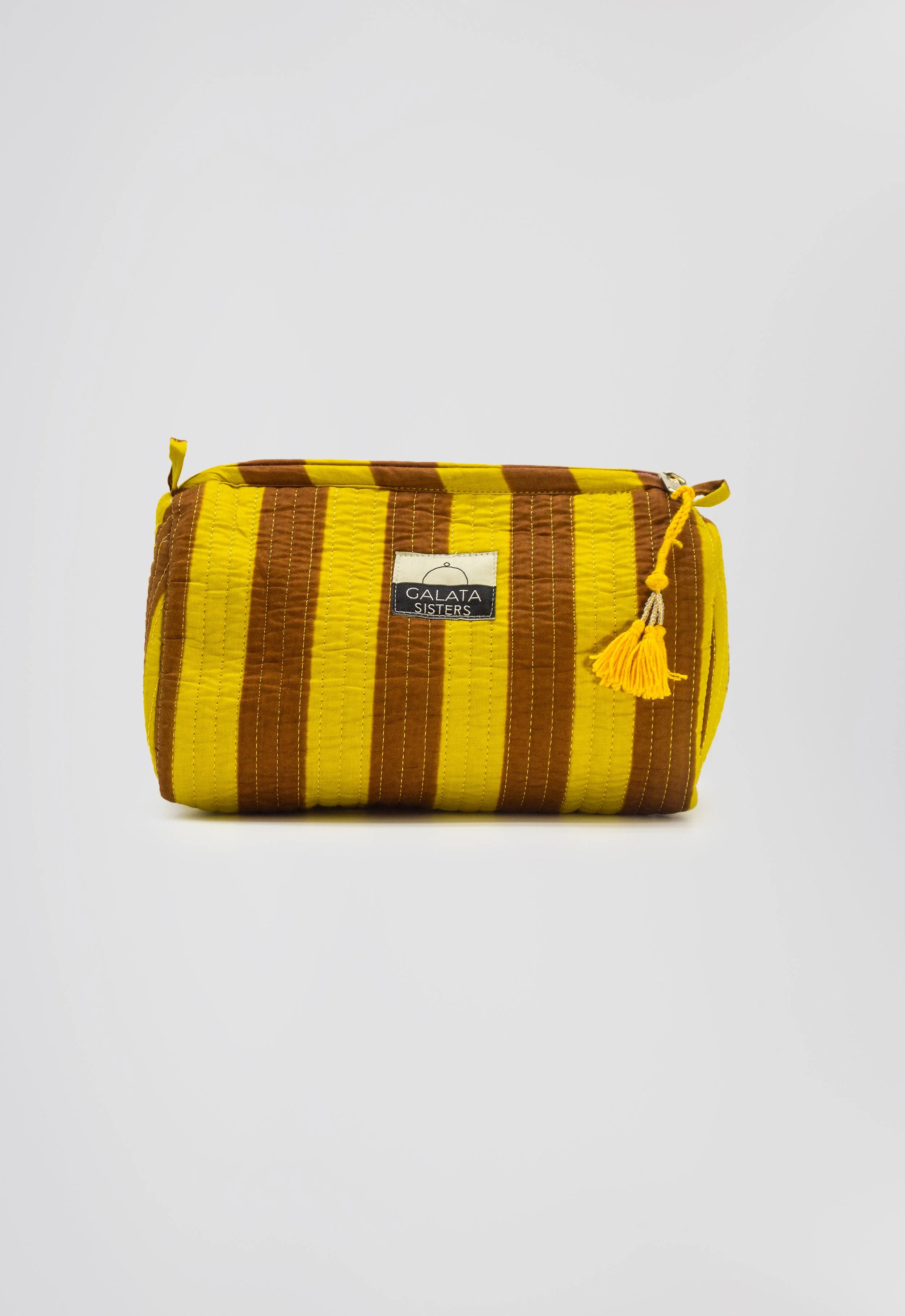 NECESER ARUBA MARRÓN & MOSTAZA