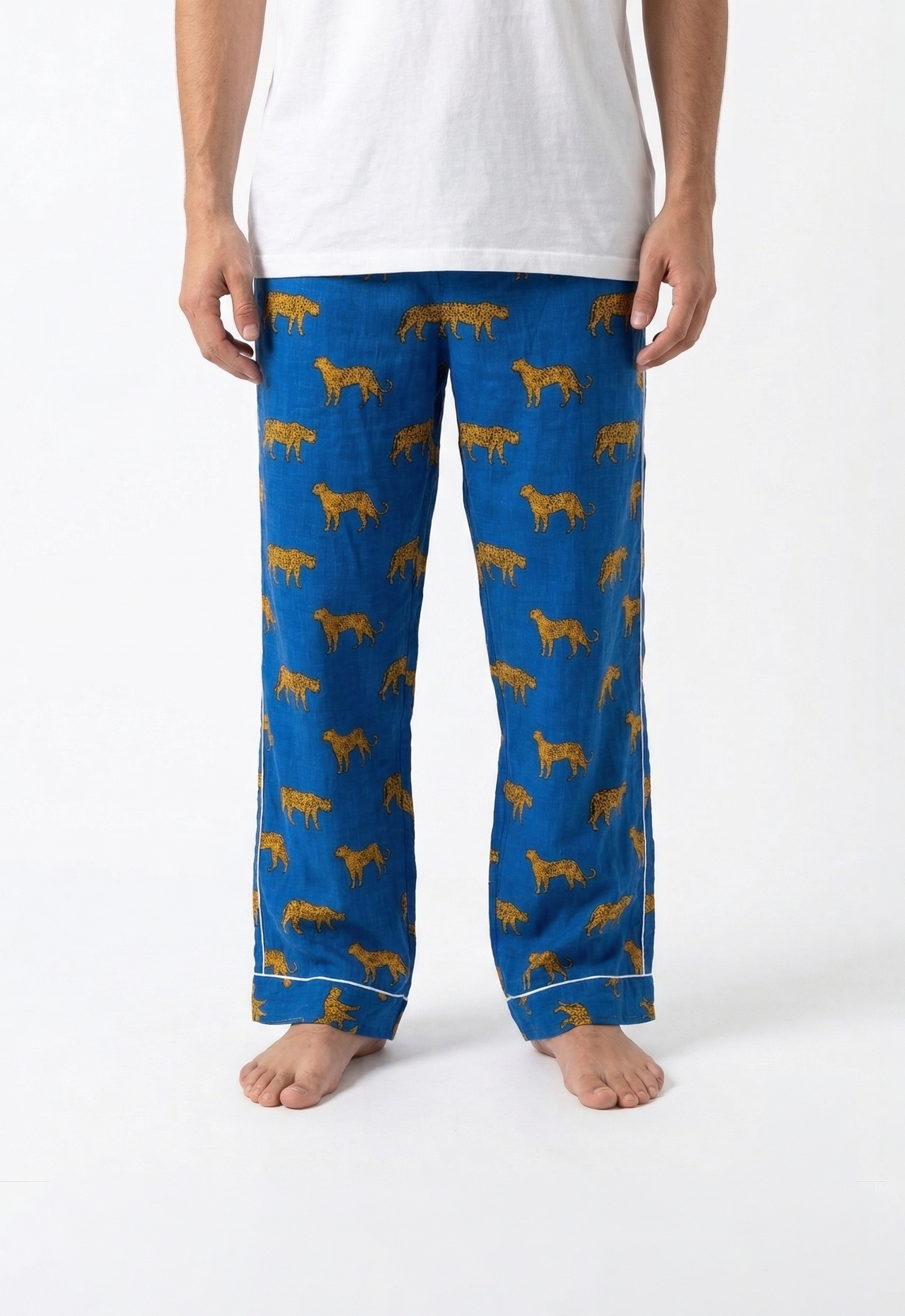 PANTALON LARGO HOMBRE SAMARA AZUL