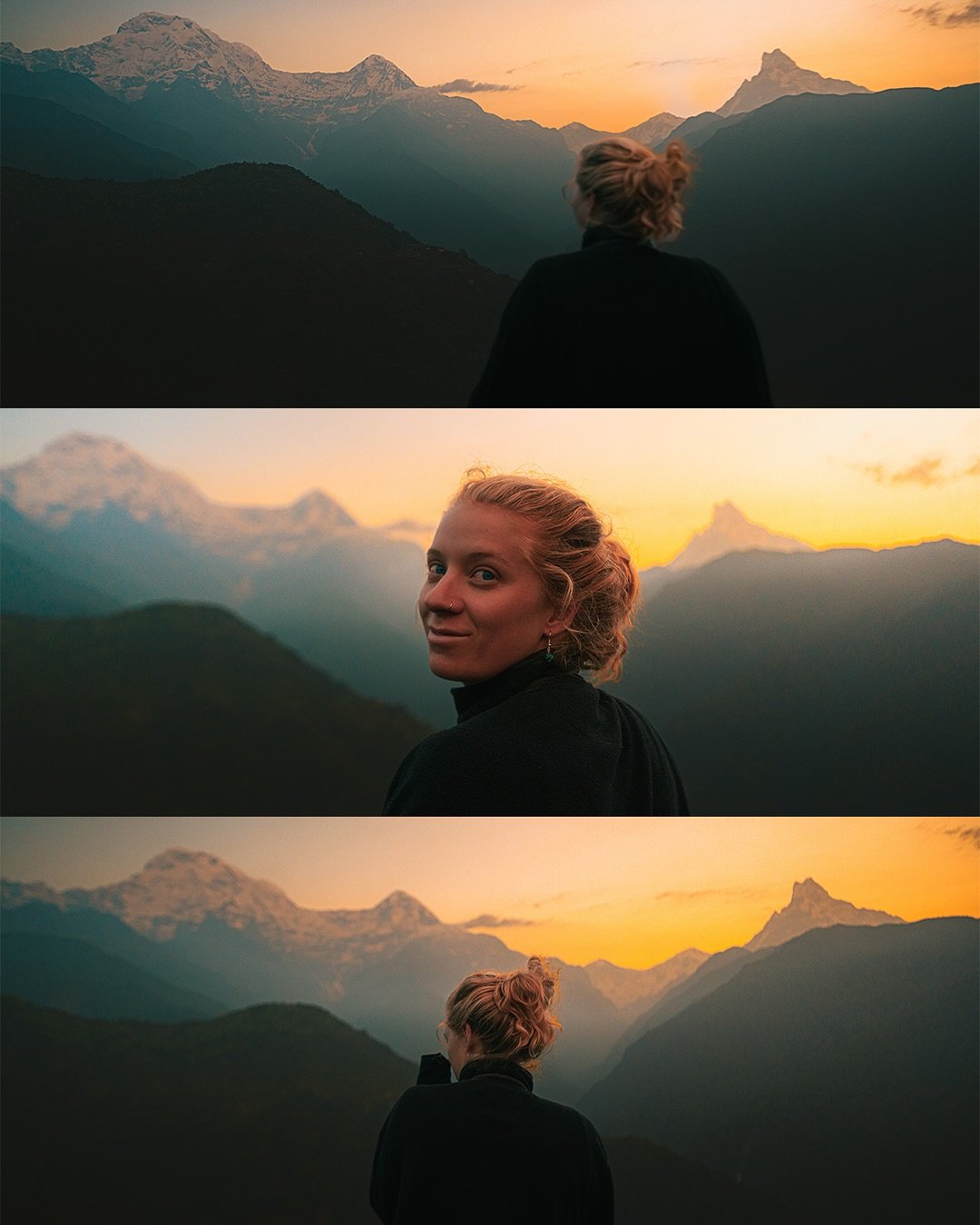 Nepal feels sacred.
 The Himalayas hide behind clouds&hellip;then, for a moment, reveal themselves.
 Massive. Still. Like they are watching us.

These places have souls.
 And they moved something in ours.

If you&rsquo;re looking for a place that not