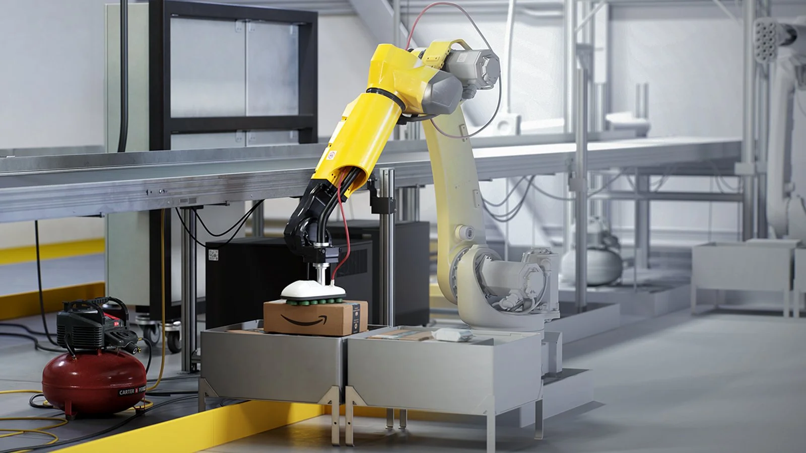  Le jumeau numérique alimenté par l'IA d'Amazon Robotics optimisant les opérations dans plus de 200 centres de distribution avec plus de 500 000 robots mobiles. L'implémentation Omniverse améliore la conception des entrepôts, l'entraînement des robots via la génération de données synthétiques et la coordination de flotte gérant des dizaines de millions de livraisons de colis quotidiennes. 