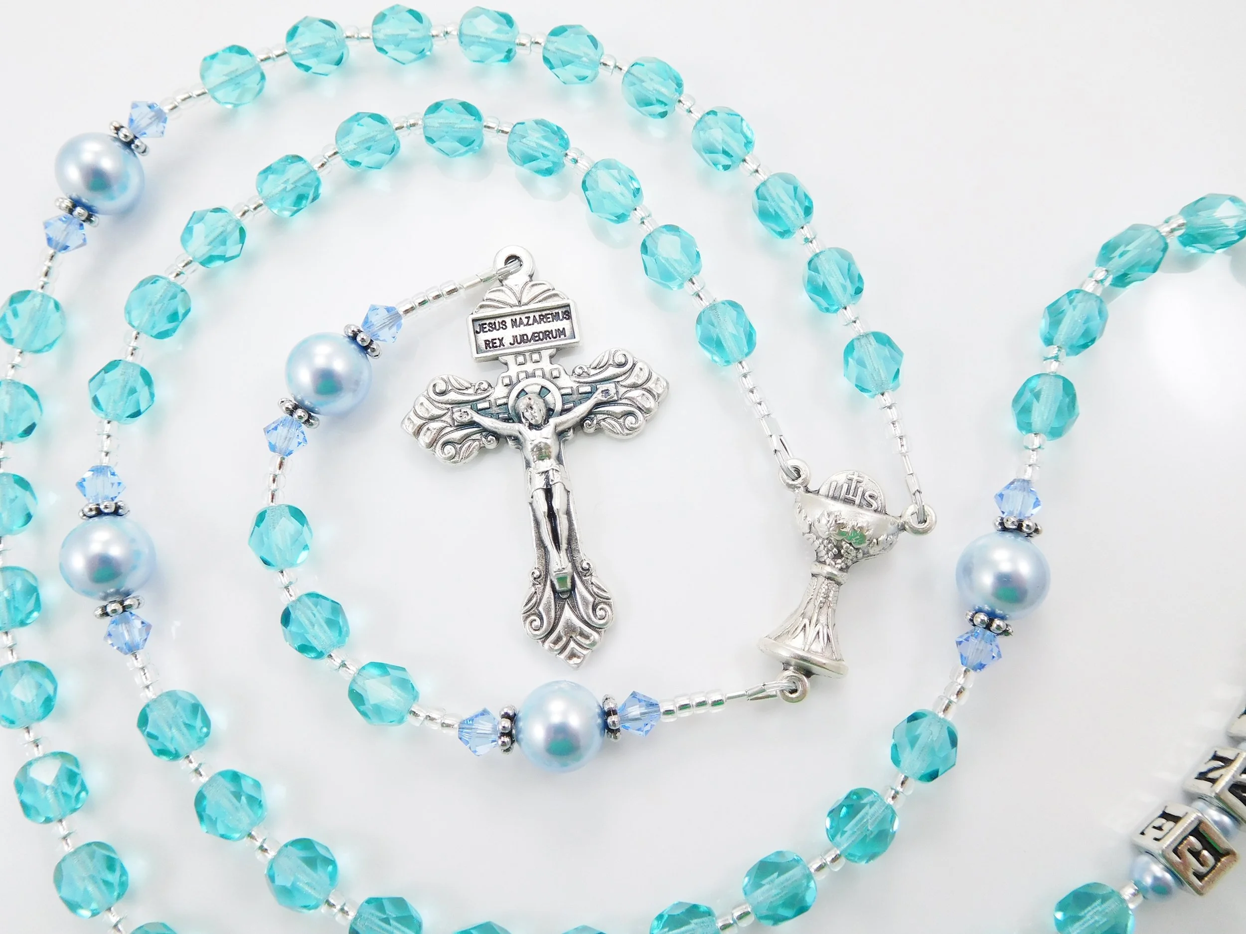 aqua and blue rosary beads gift (3).JPG