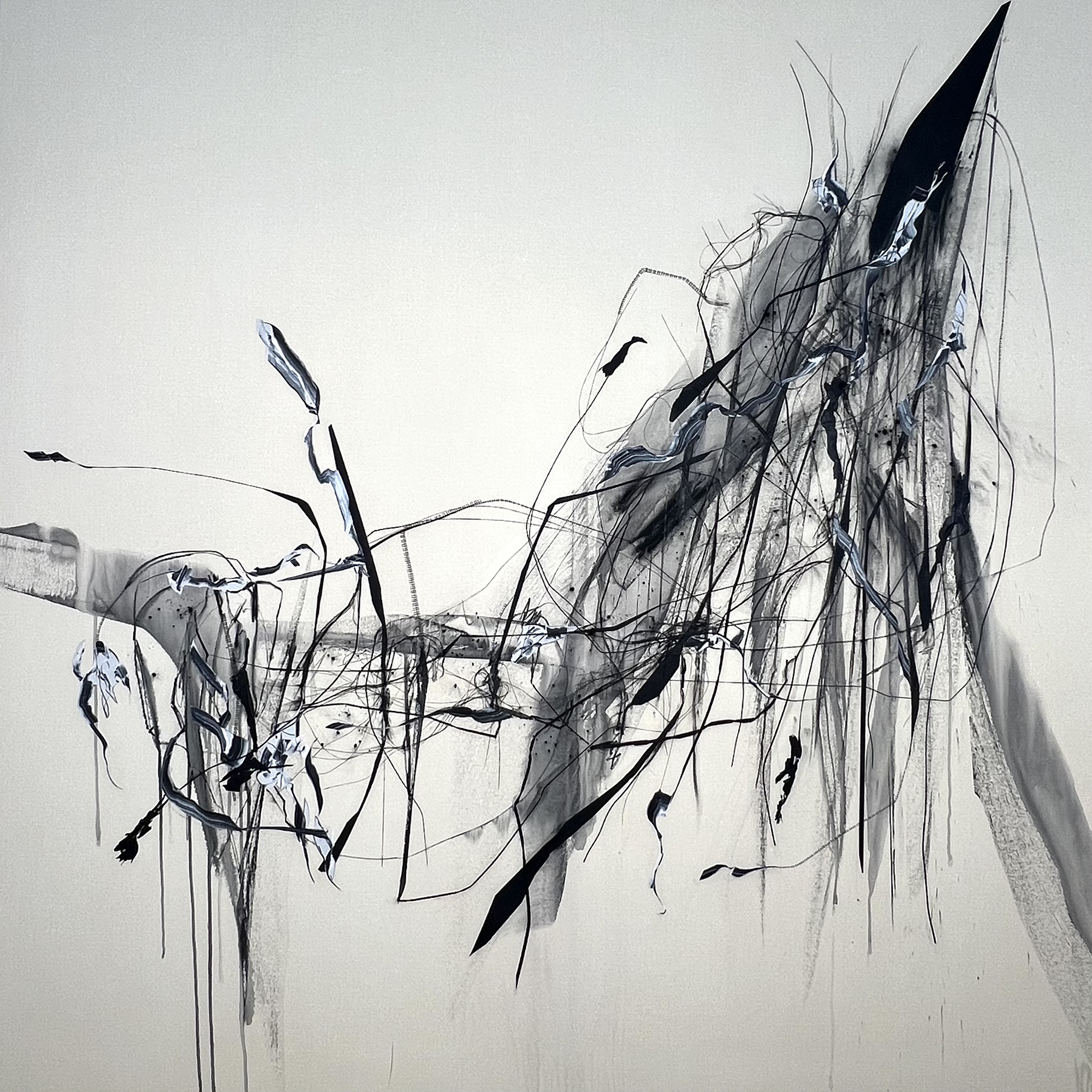 Data Pharaohs - 72" x 72" canvas