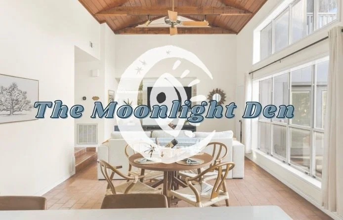 The Moonlight Den, meet me at the moon. 🌙 
An extended stay, fully furnished rental in the heart of Wimberley, Tx. 🌵🤠🏡
Available May 1st for guests that want to relax &amp; stay awhile in the Hill Country. Get the best of both worlds, 2.25 privat