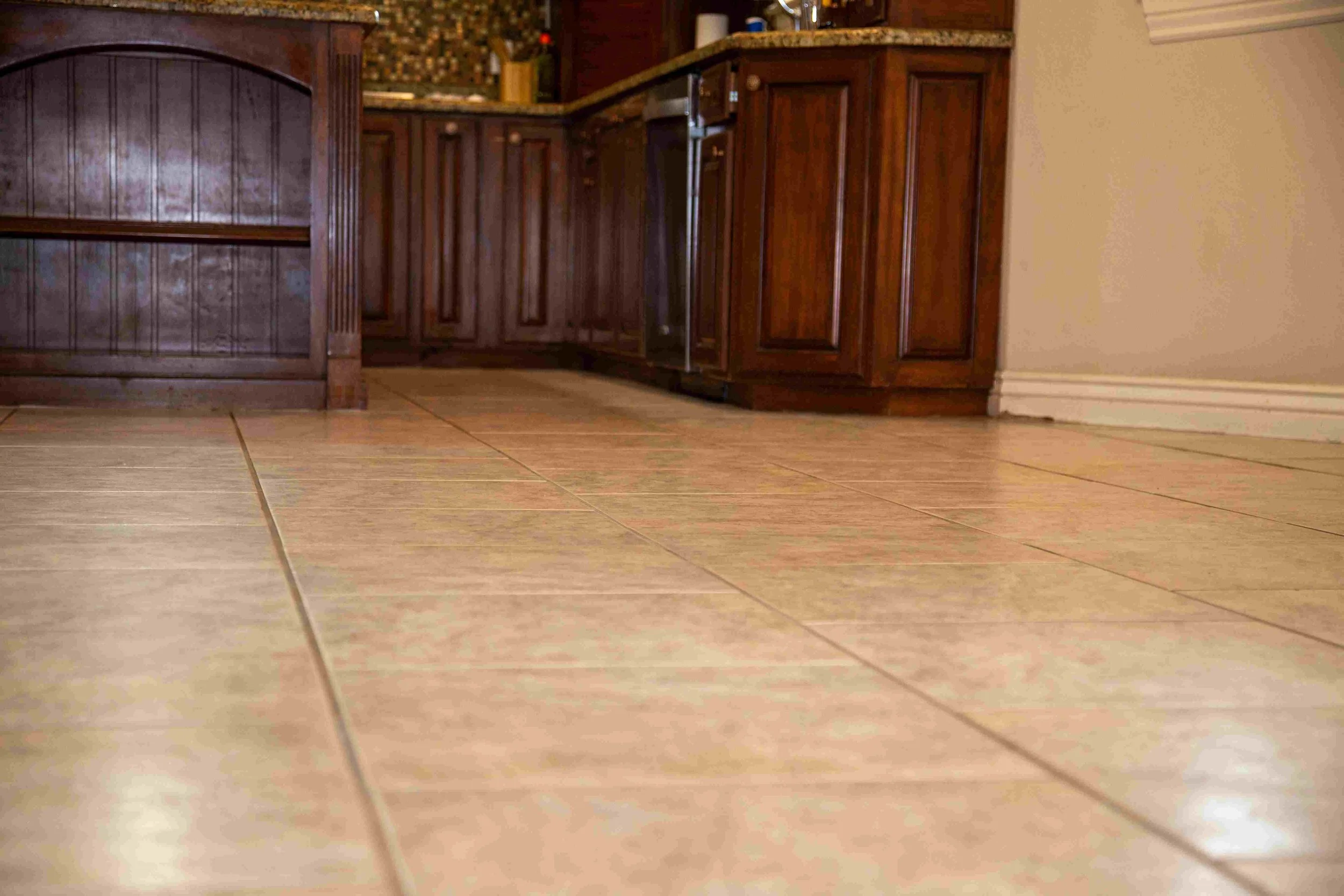 Clean Kitchen Tile and Grout