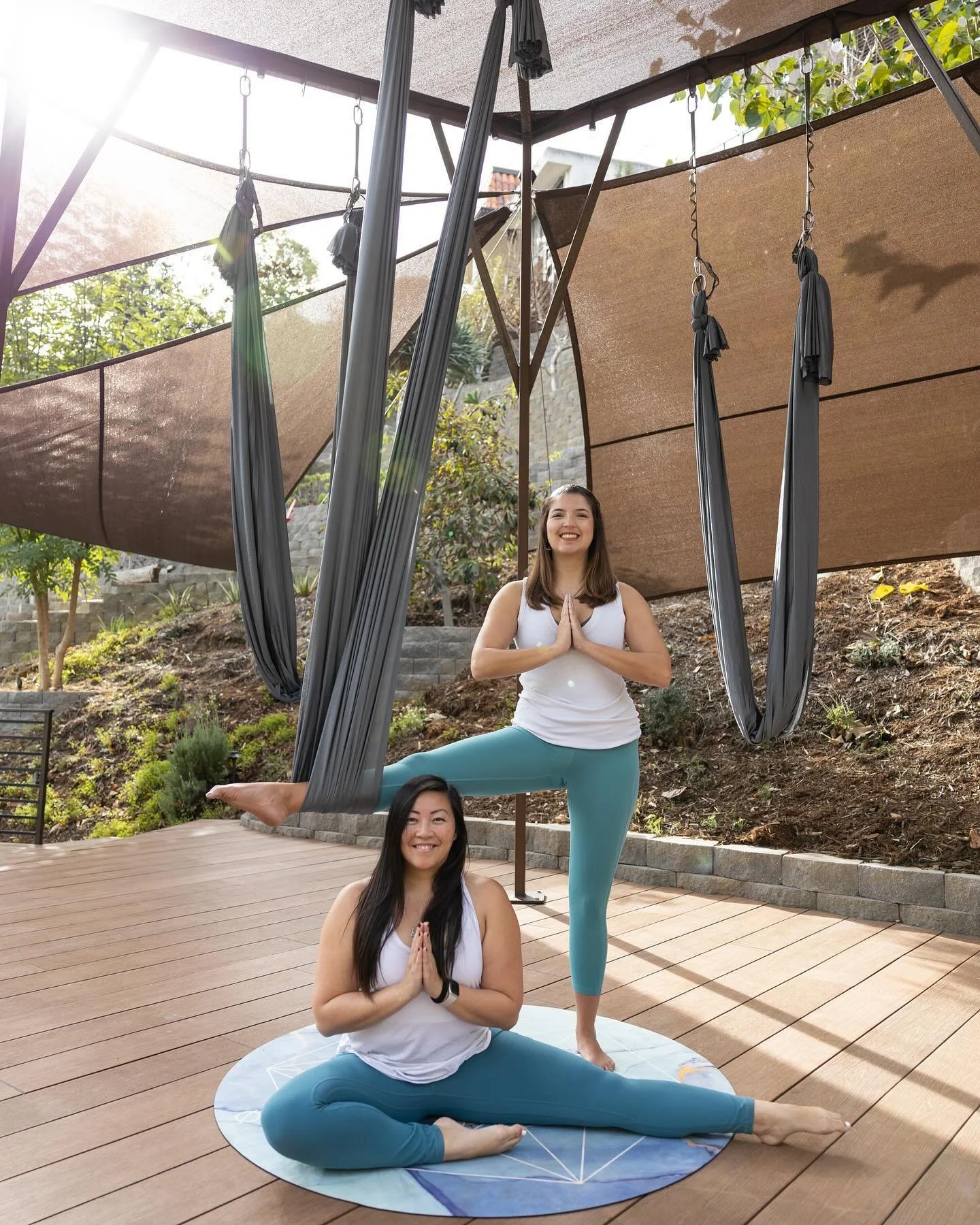 Hi San Diego!
We are Happie Elements (brainchild of Emily &amp; Amy) 🩵💛
We&rsquo;ve been hosting aerial level one teacher trainings since February 2023 and have finally decided it&rsquo;s time to create our own instagram. We have some exiting plans