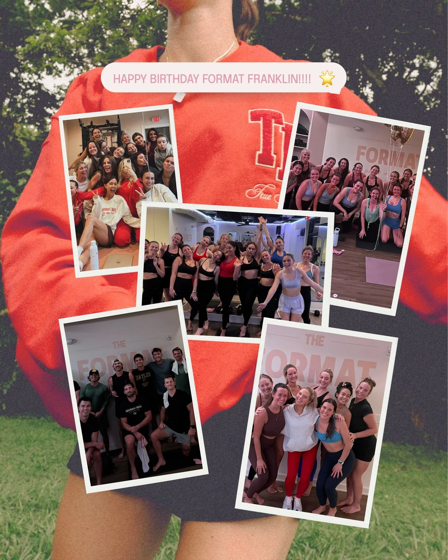 HAPPY ONE YEAR FORMAT 🎂 this has been the best week celebrating our first year in franklin &amp; we couldn't be more thankful for YOU, the people who make this space what it is. ⁠
⁠
time for round 2 ✨️⁠
⁠
#theformatfitness #hotpilates #nashvillepila