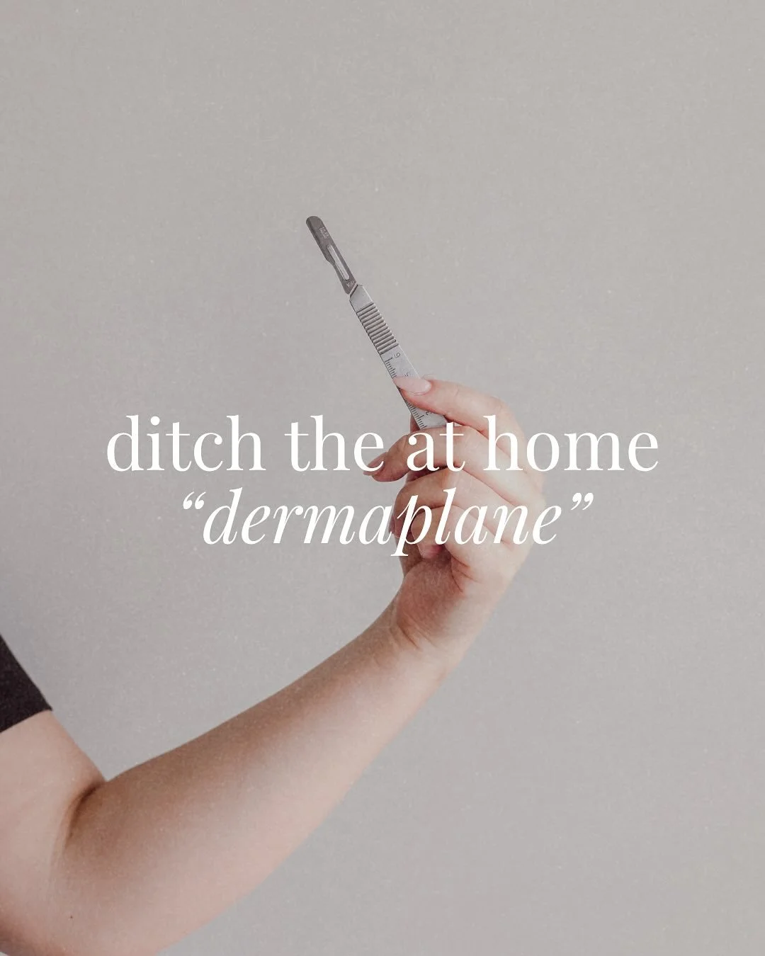 Let’s talk about why those TikTok razors aren’t the same thing as a professional dermaplane 👀 This month, book a Dermaplane Glow & get instant radiance with our signature dermaplane + customized mask! Book Online!