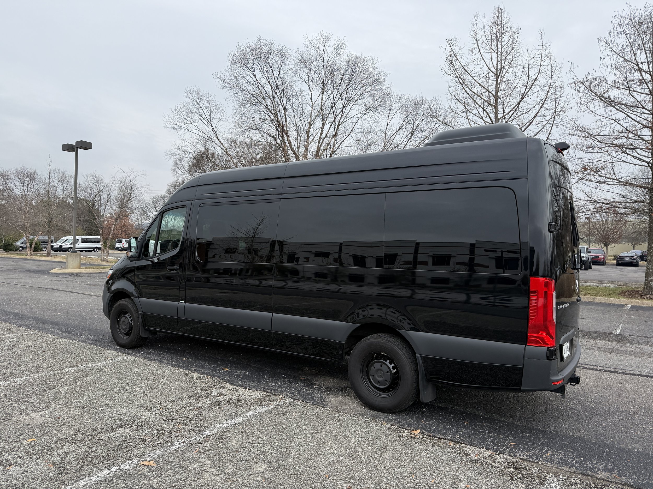 Mercedes Sprinter Roadrunner passenger van rental