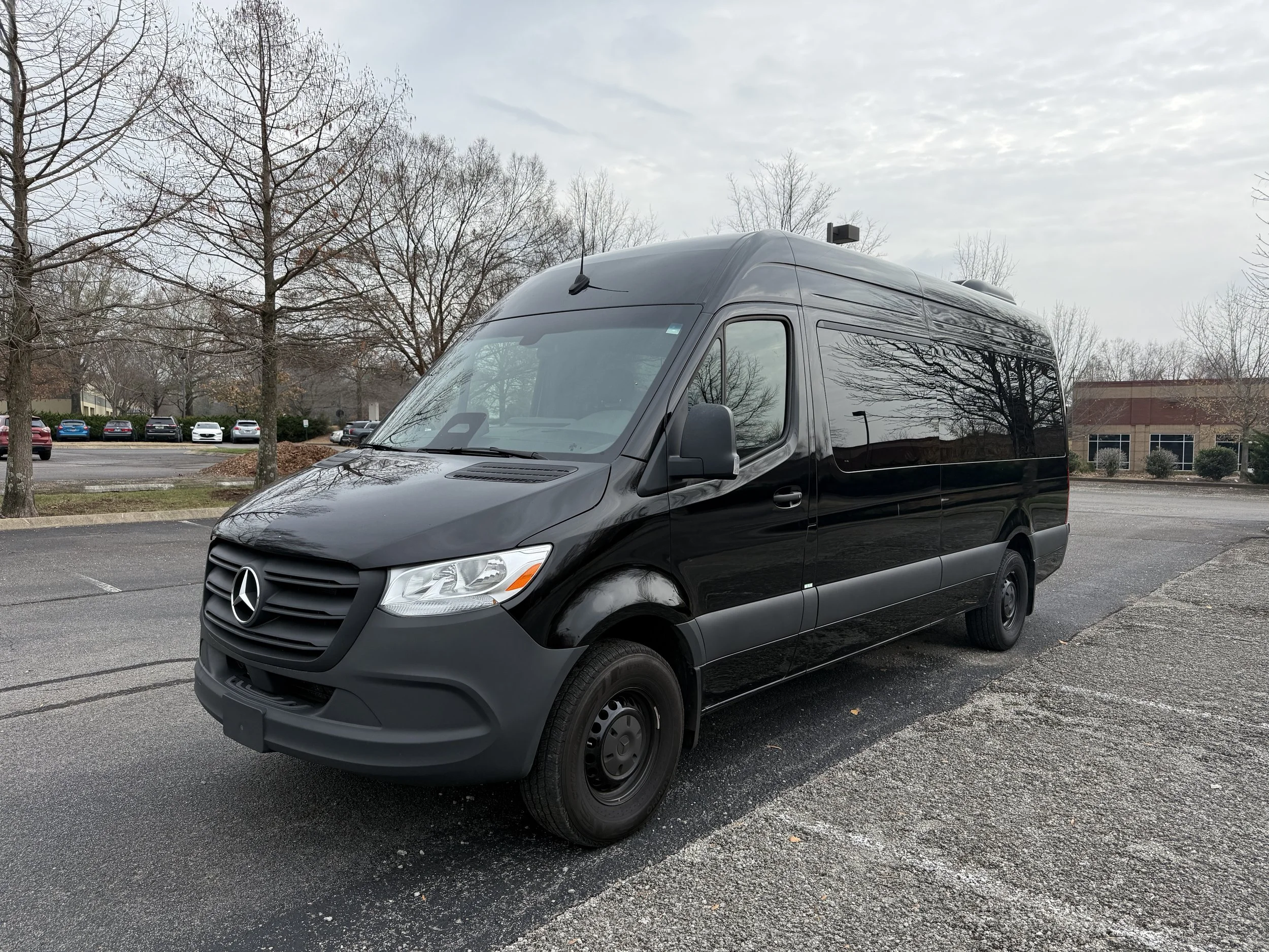 Mercedes Sprinter Roadrunner passenger van rental