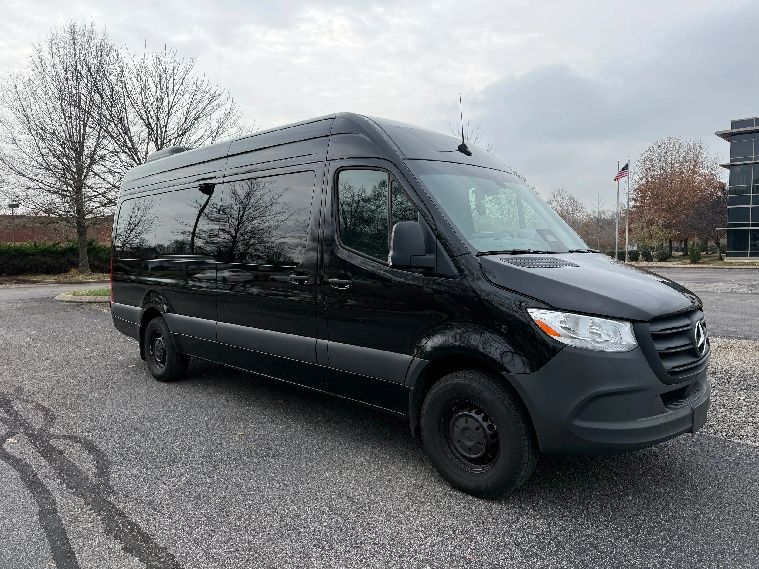 Mercedes Sprinter Roadrunner passenger van rental