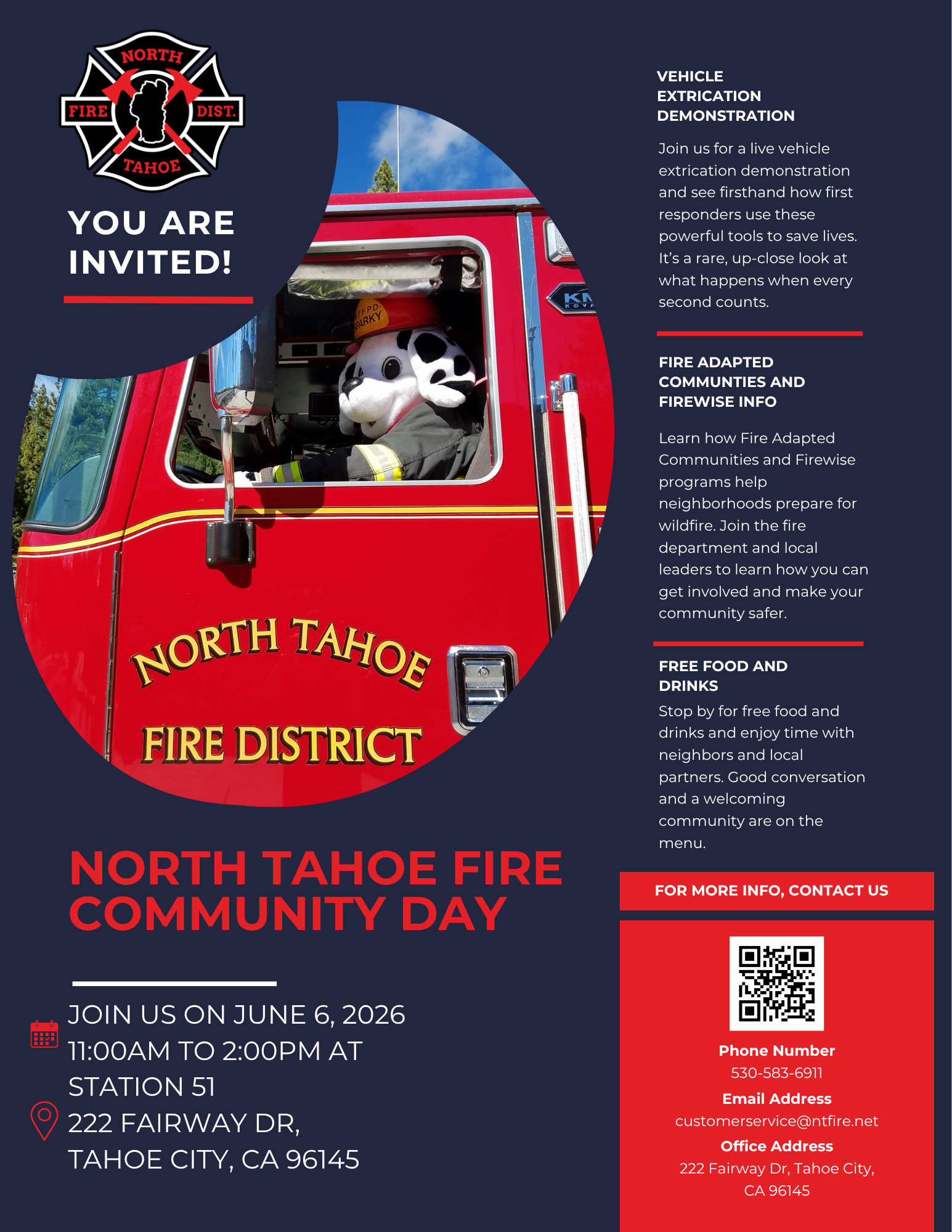 North Tahoe Fire Community Day