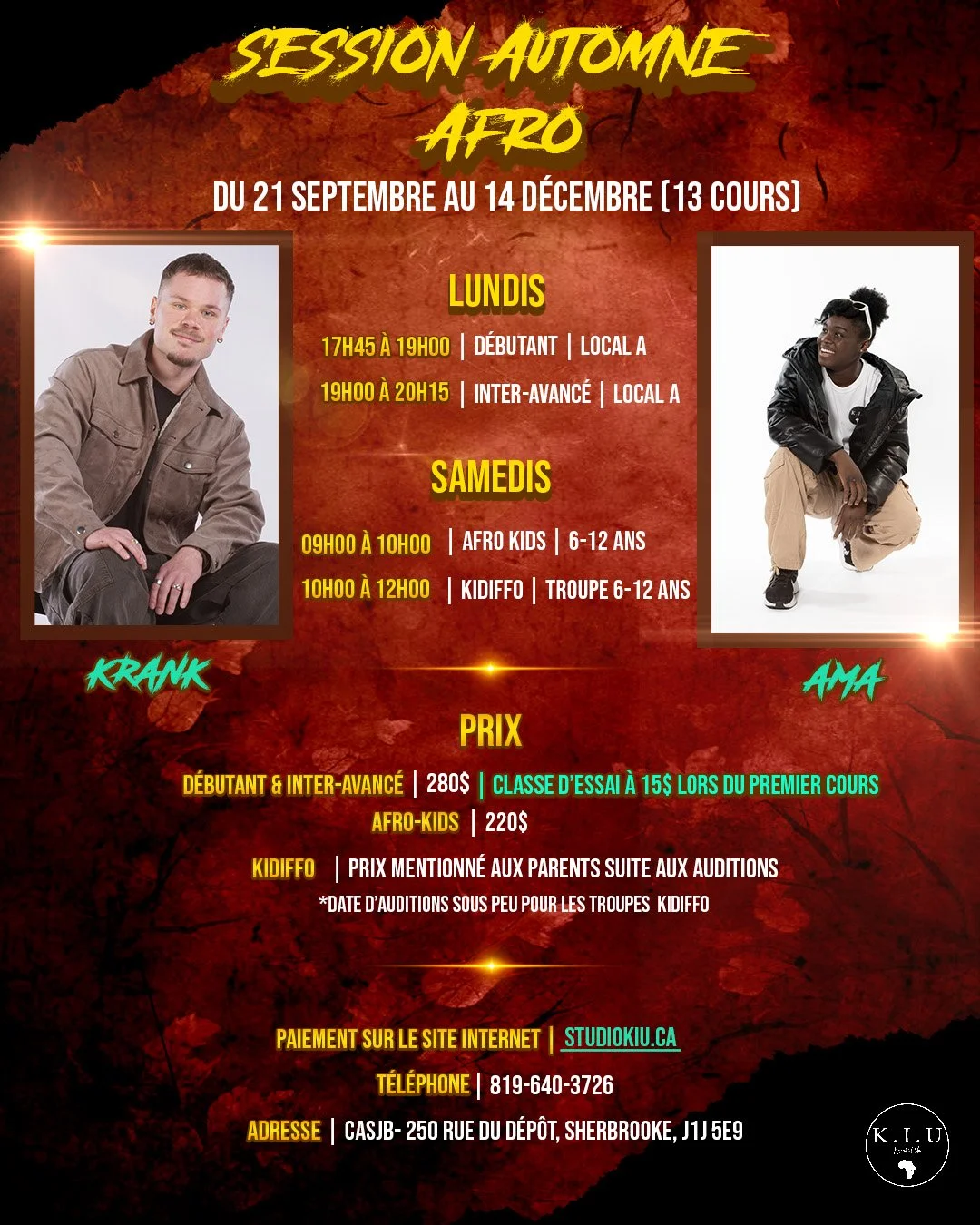 Afro-Kids- 4-12 ans