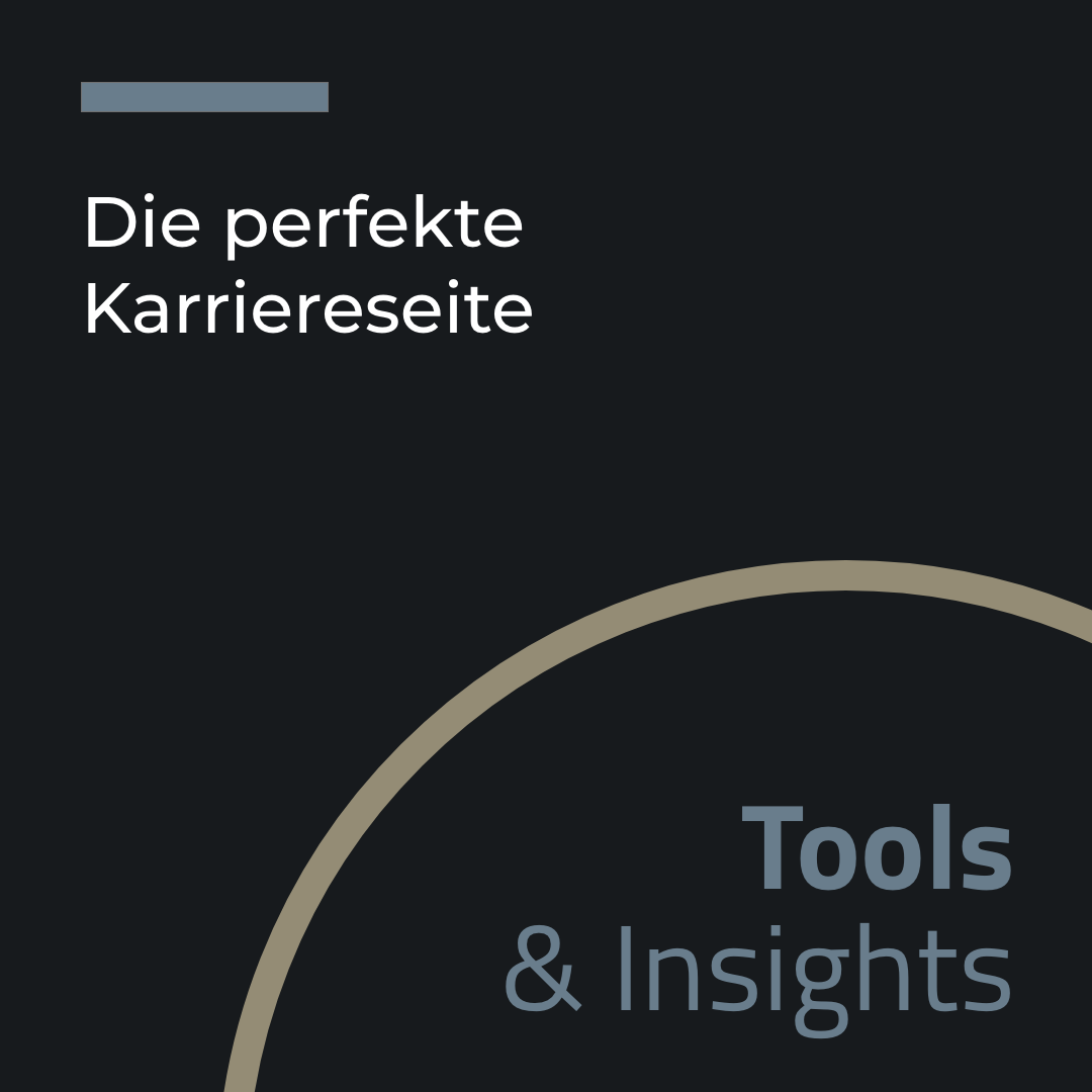 Die perfekte Karriereseite.