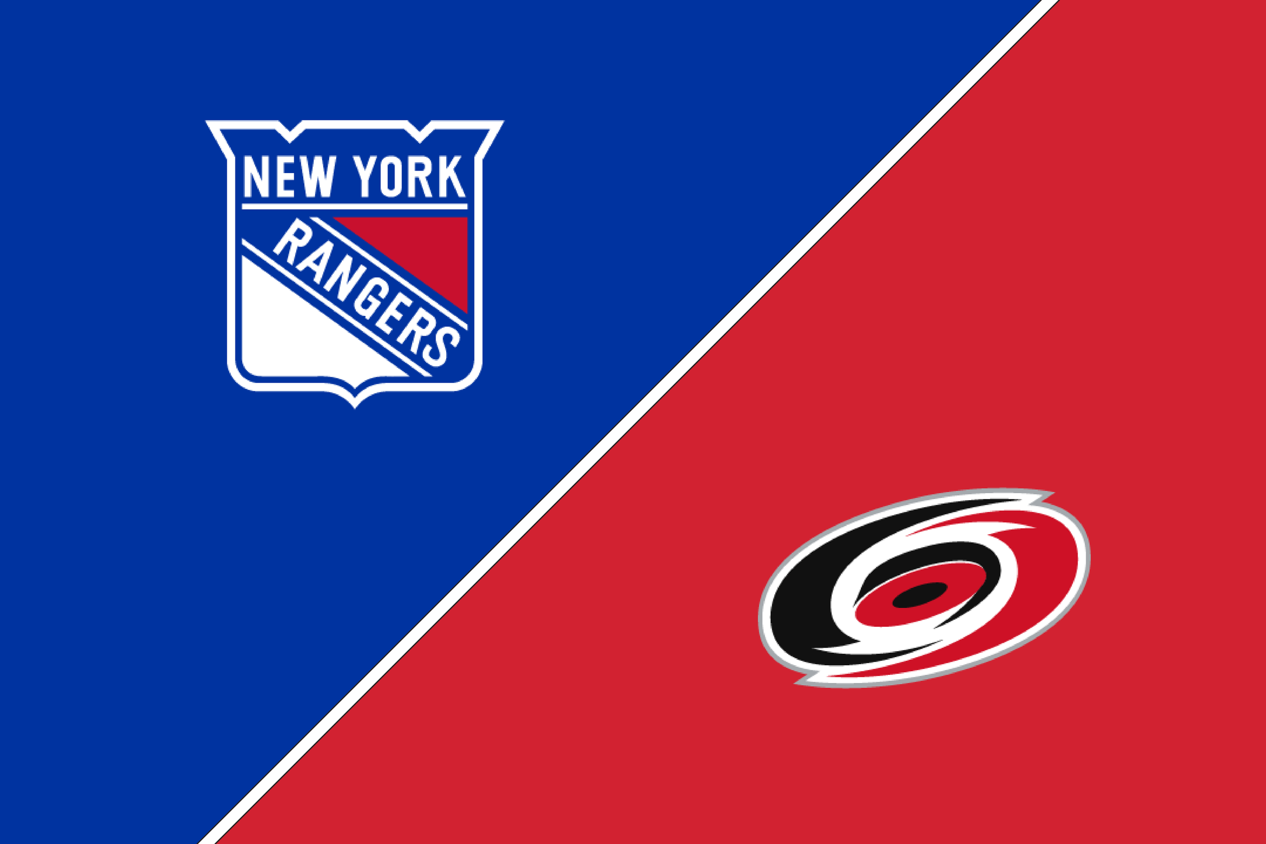 Rangers Vs Hurricanes