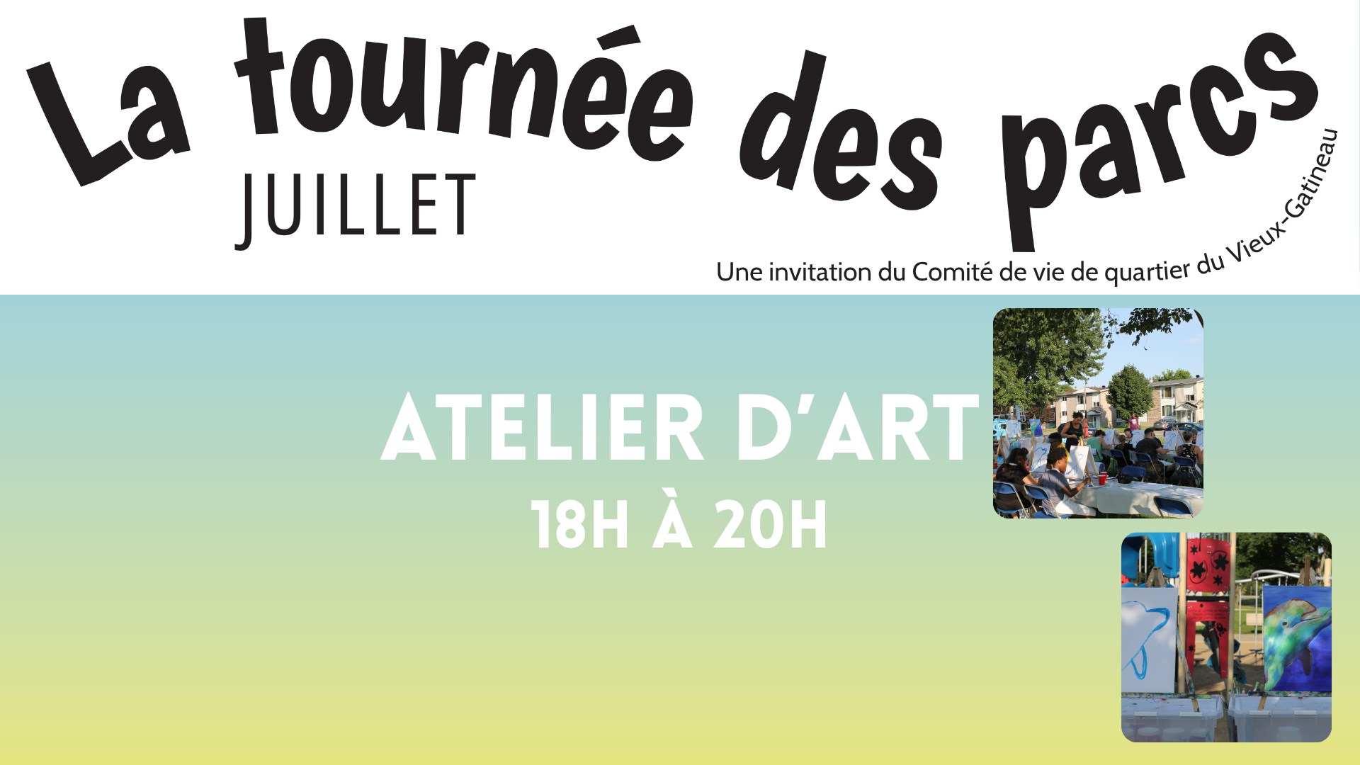 ATELIER D’ART | La tournée des parcs 2025