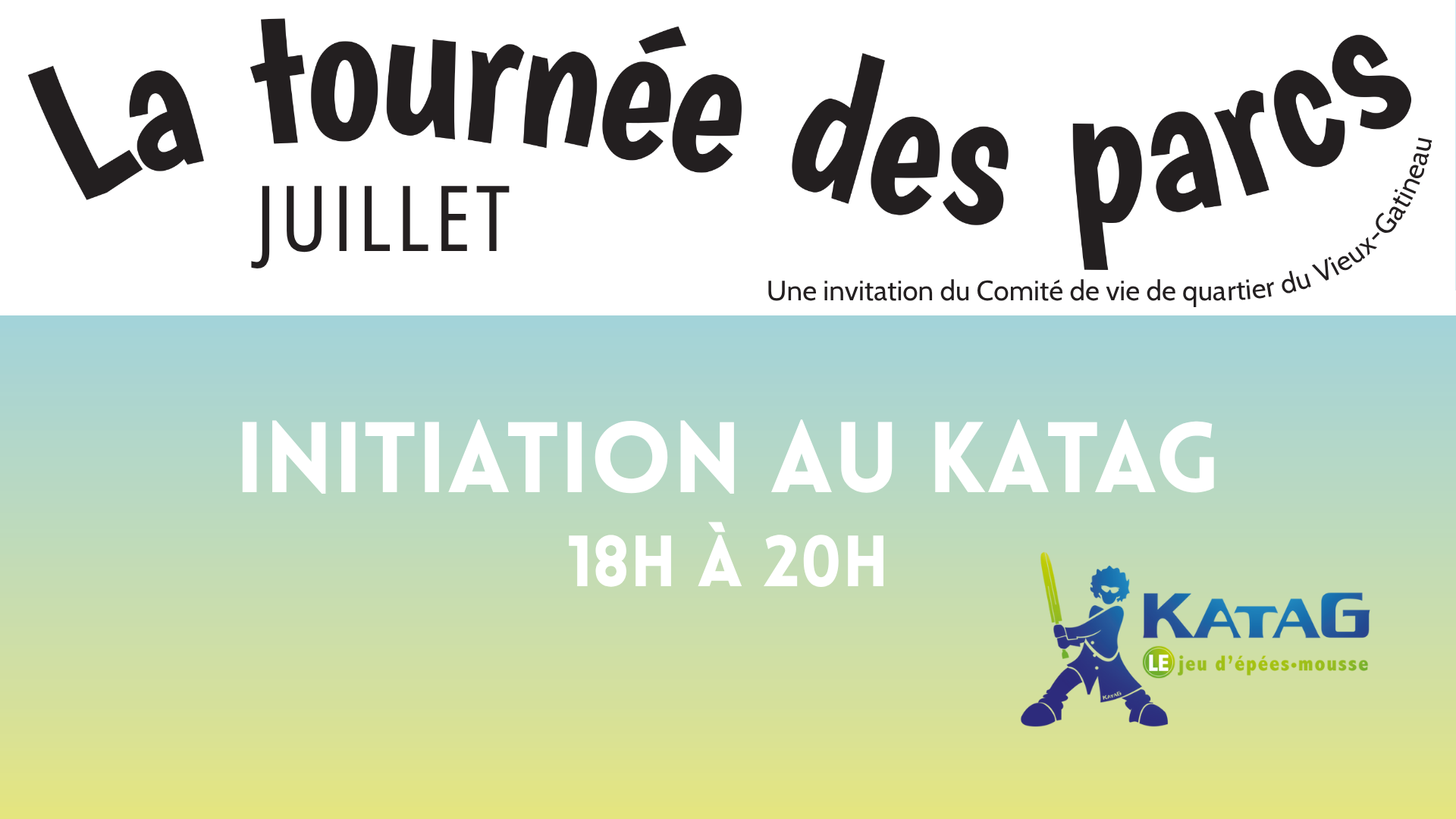 INITIATION AU KATAG | La tournée des parcs 2025