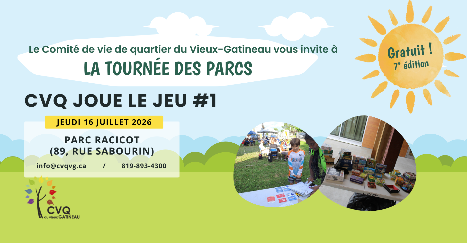 CVQ joue le jeu | La tournée des parcs 2026