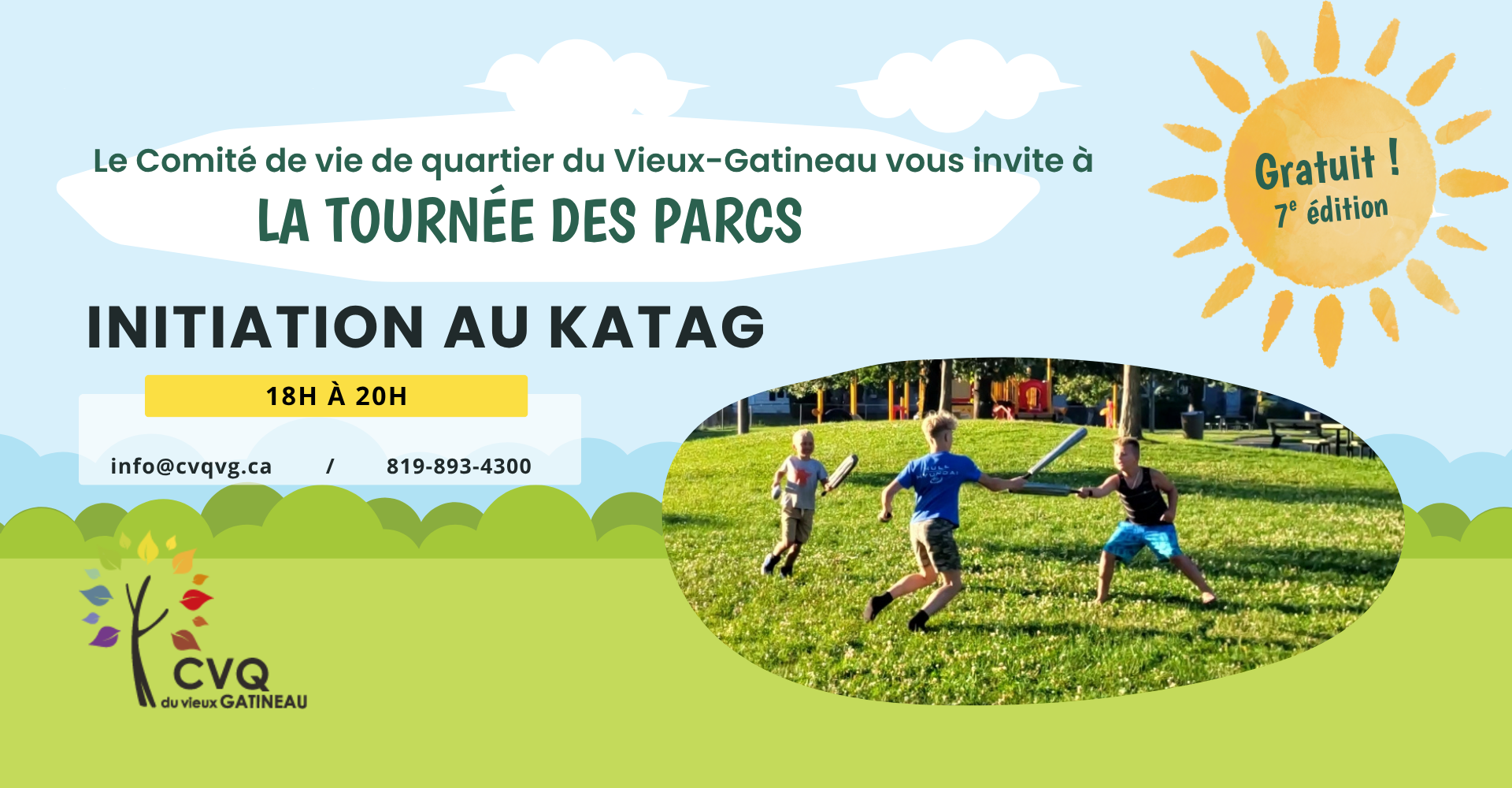 Initiation au KATAG | La tournée des parcs 2026 