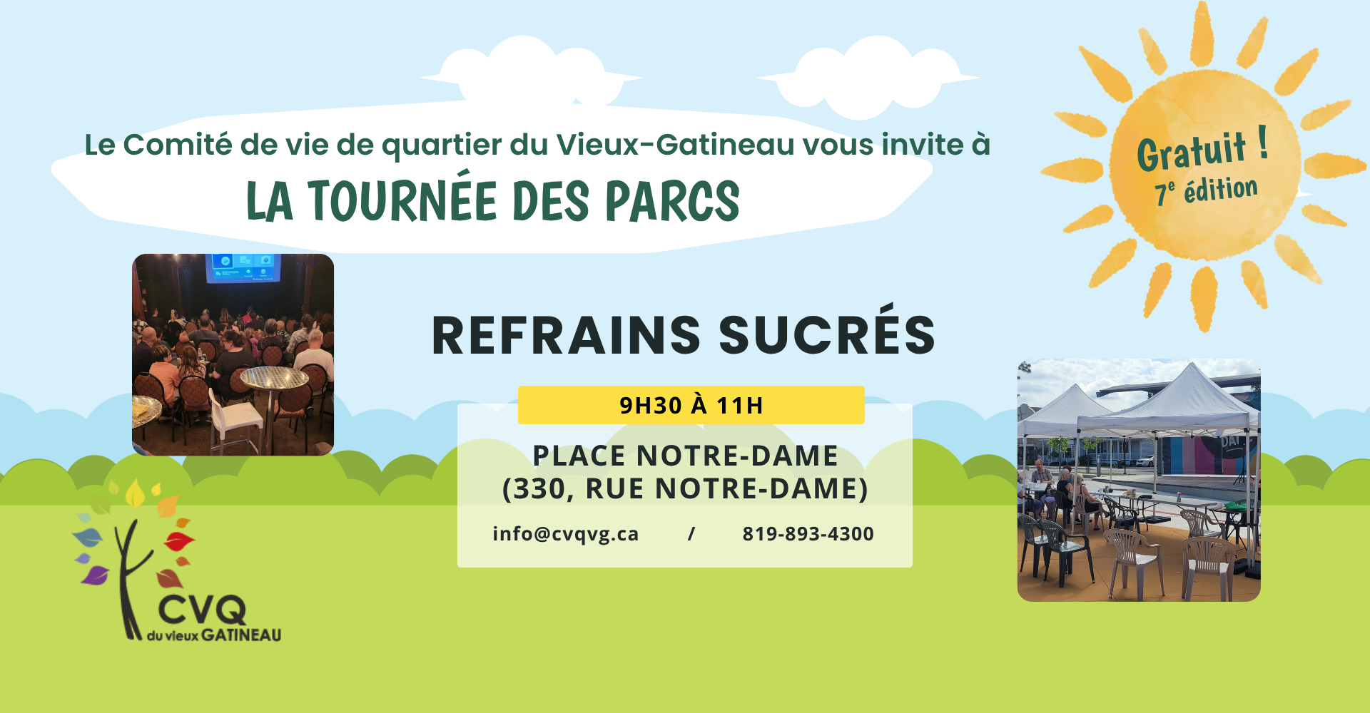 Refrains sucrés | La tournée des parcs 2026 