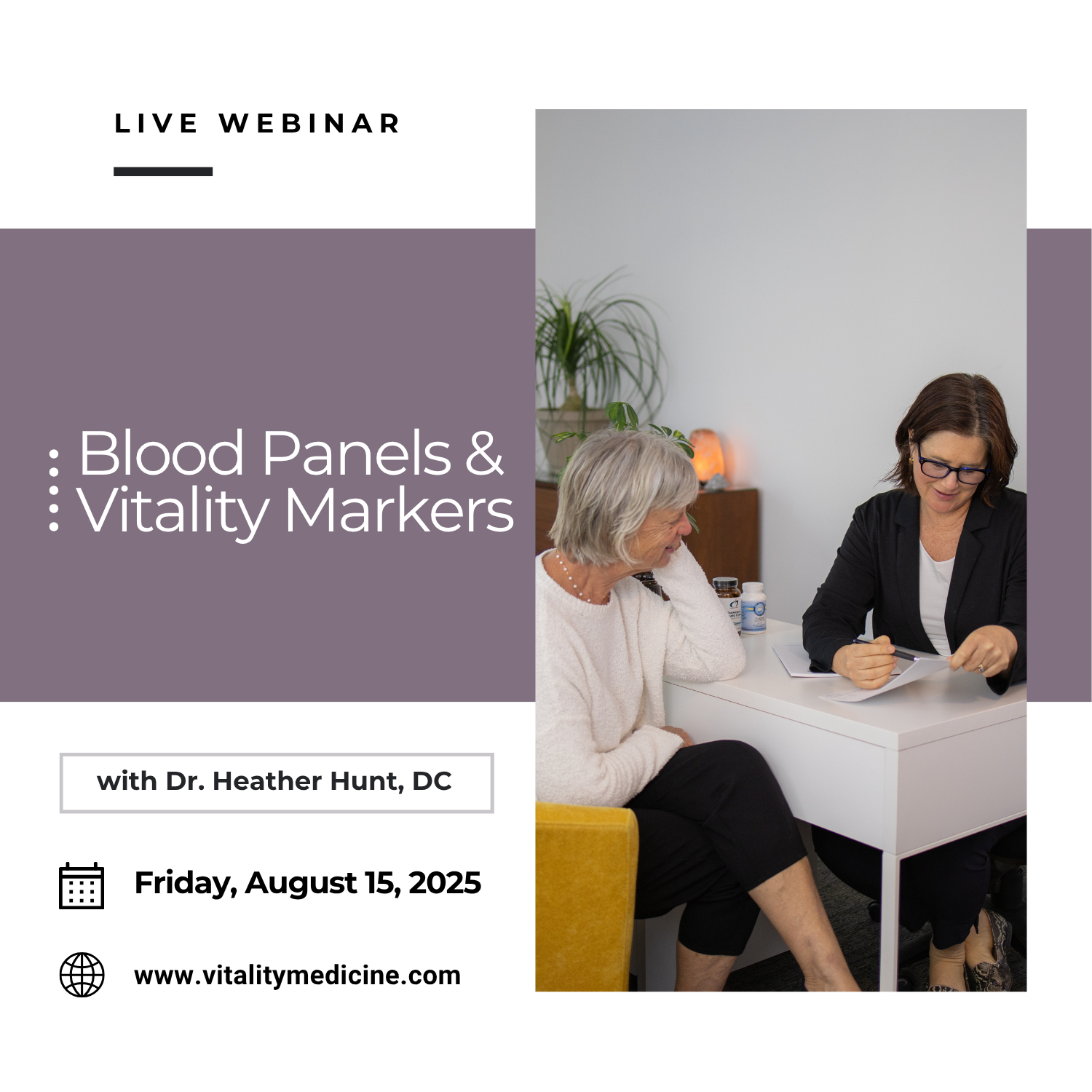 Blood Panels & Vitality Markers