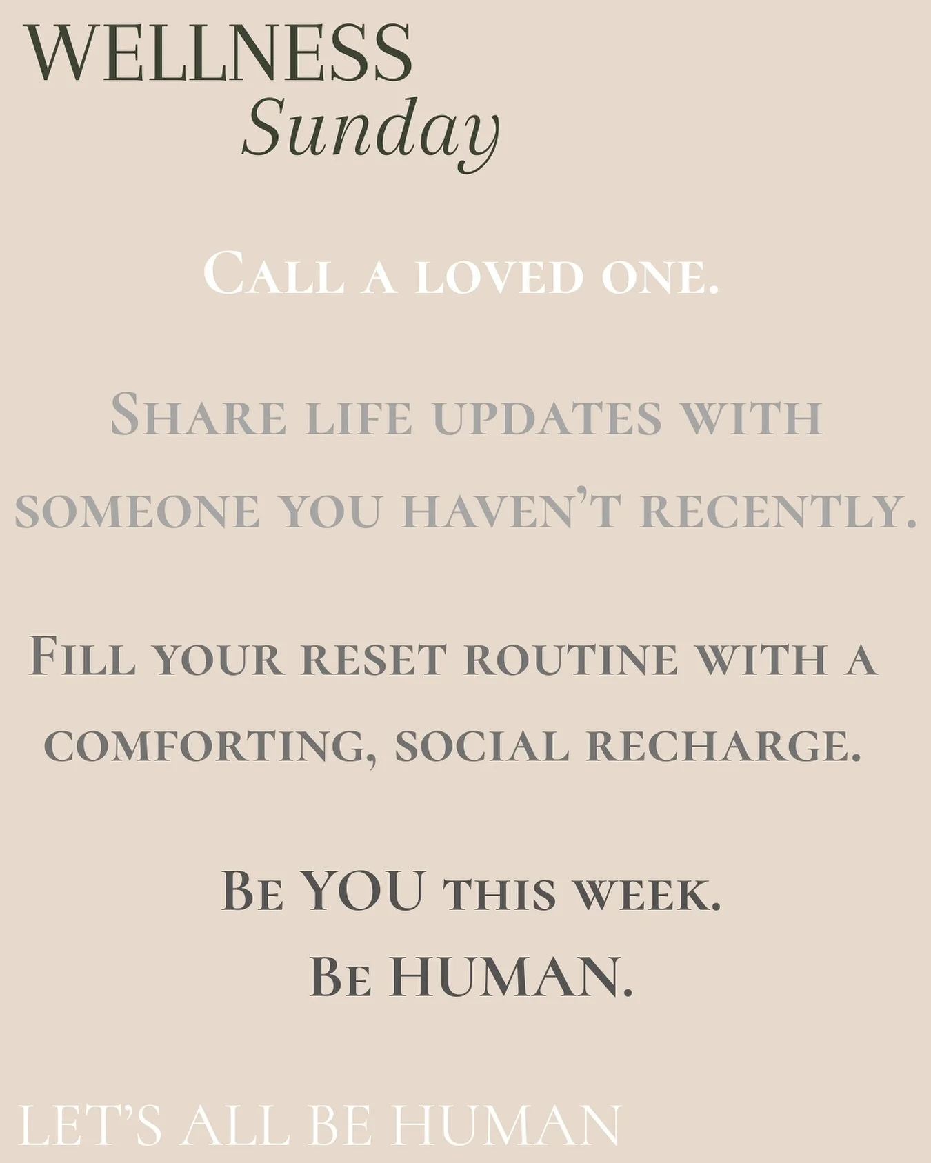 Shine your authentic self this week because yourself is enough!😀