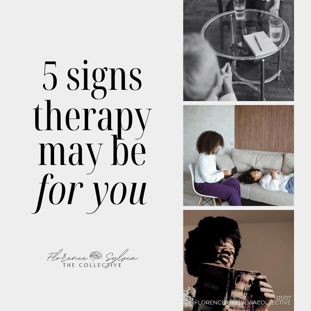 Feeling stuck or overwhelmed? Sometimes the signs that we could benefit from professional support aren&rsquo;t always obvious. From feeling like you need a change to noticing you often put others needs above your own, these 5 signs might be your mind