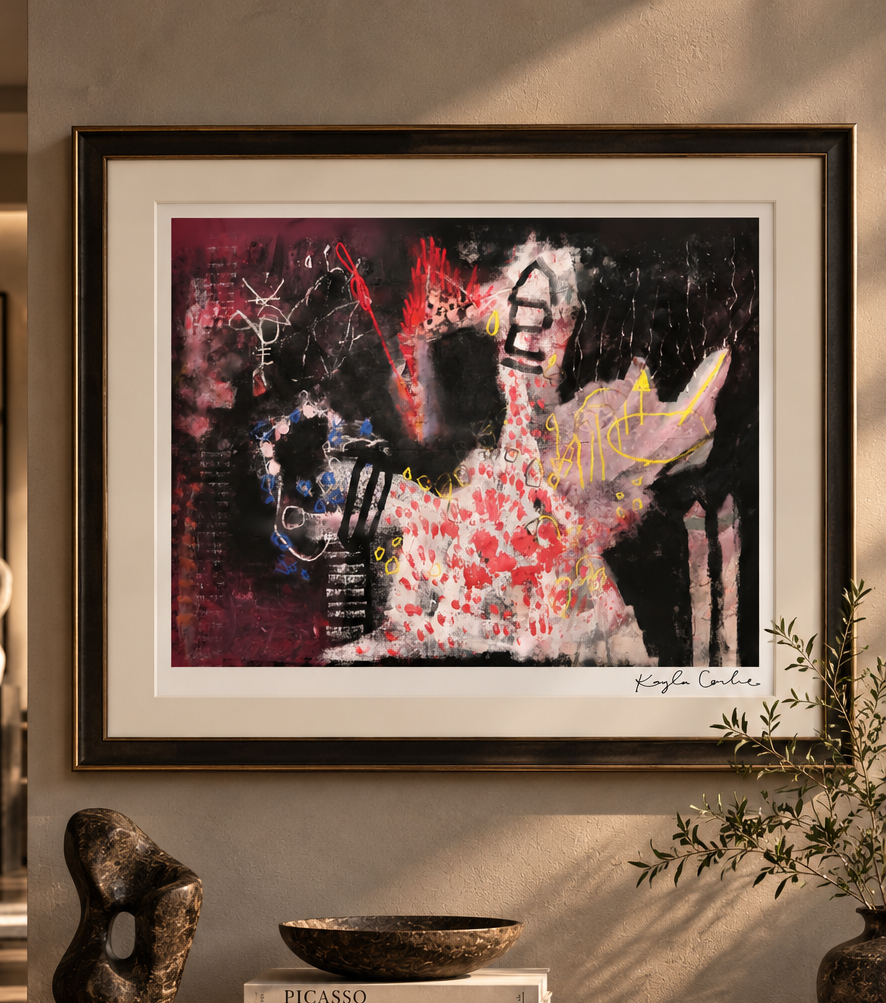 Moody Gallery Living Room with Abstract Art.png