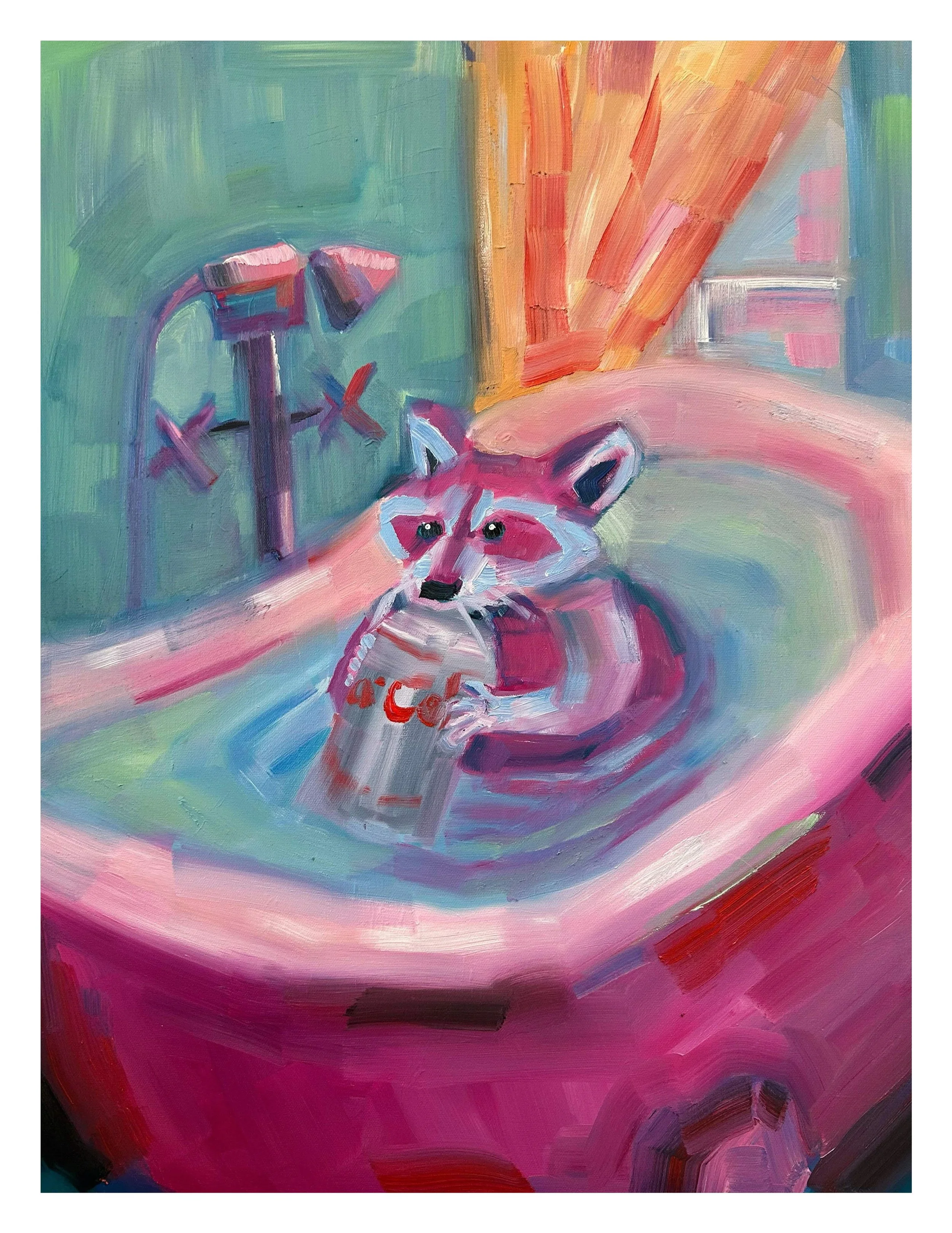 Relaxin' Raccoon