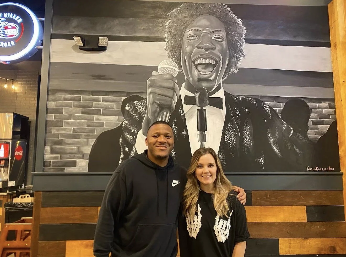 Oregon Legends Murals - Killer Burger Eugene