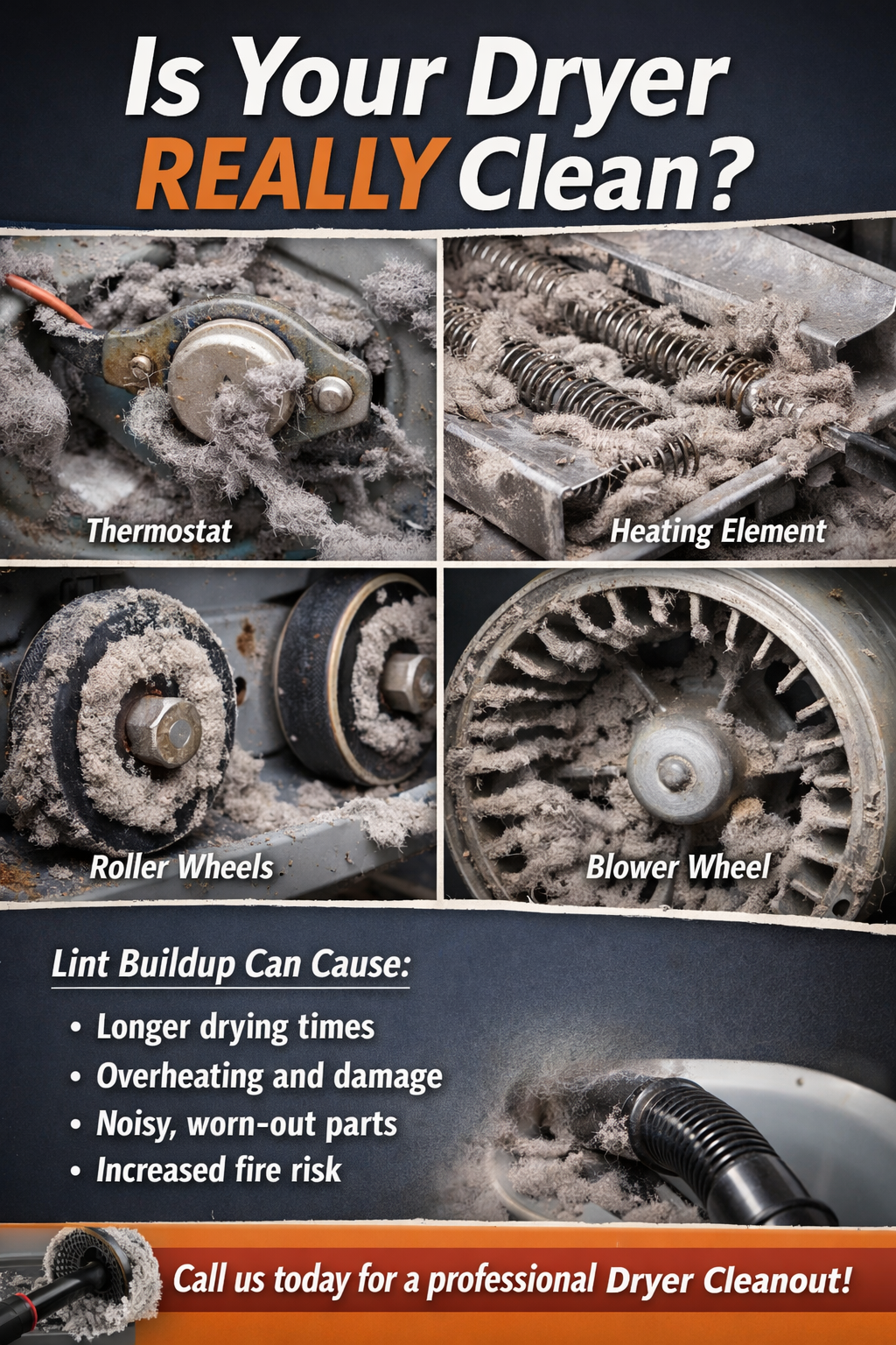 Dangers of a Dirty Dryer