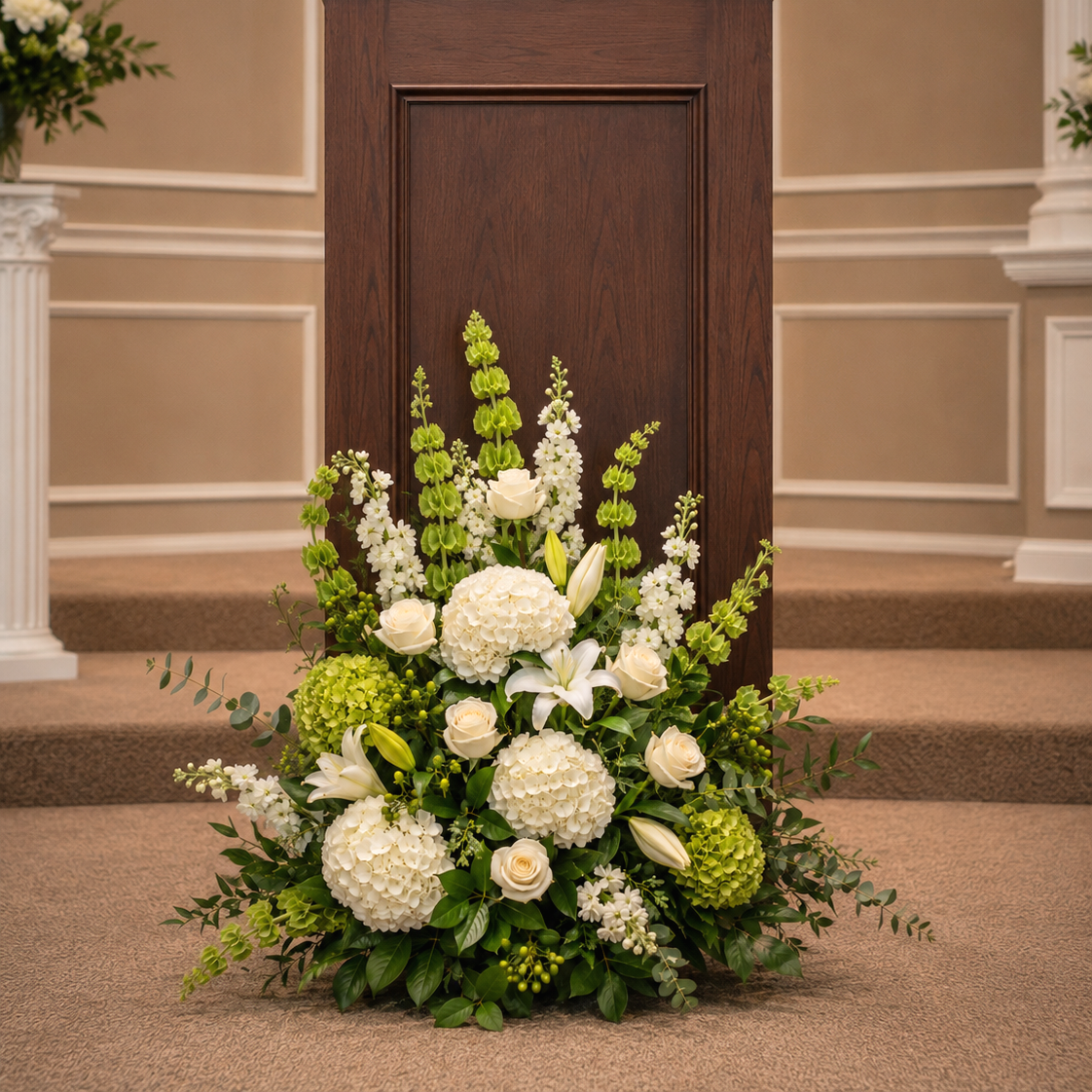 Arrangement for Podium/Pulpit