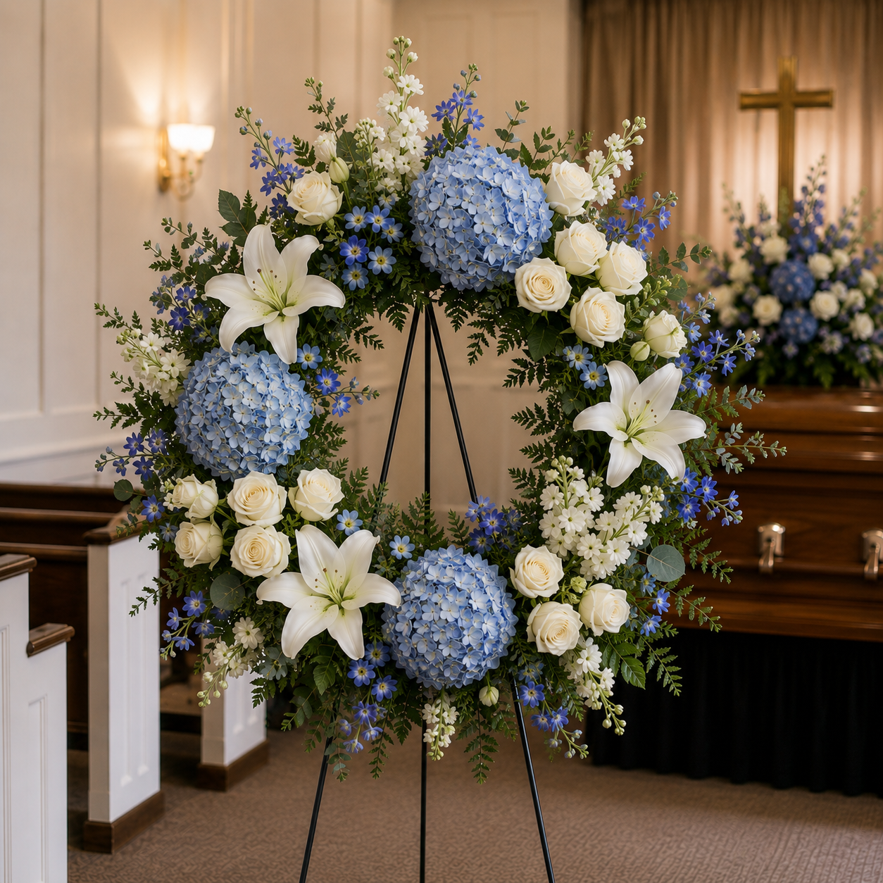 funeral wreath white and blue.png