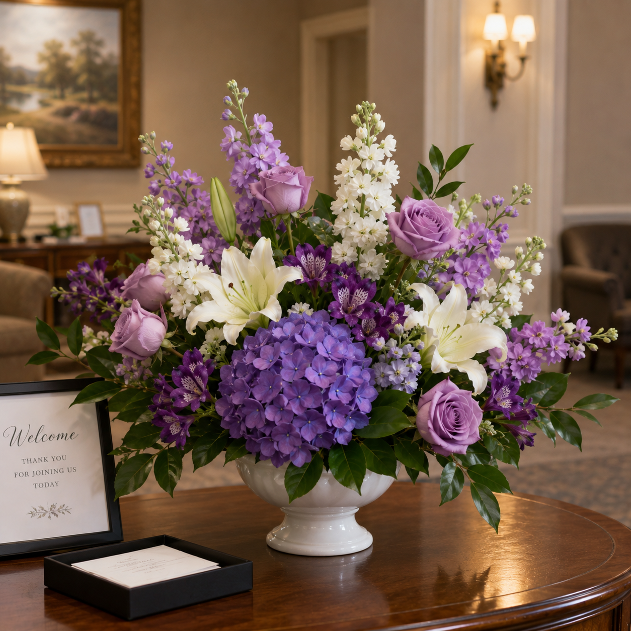 welcome table white and purple.png