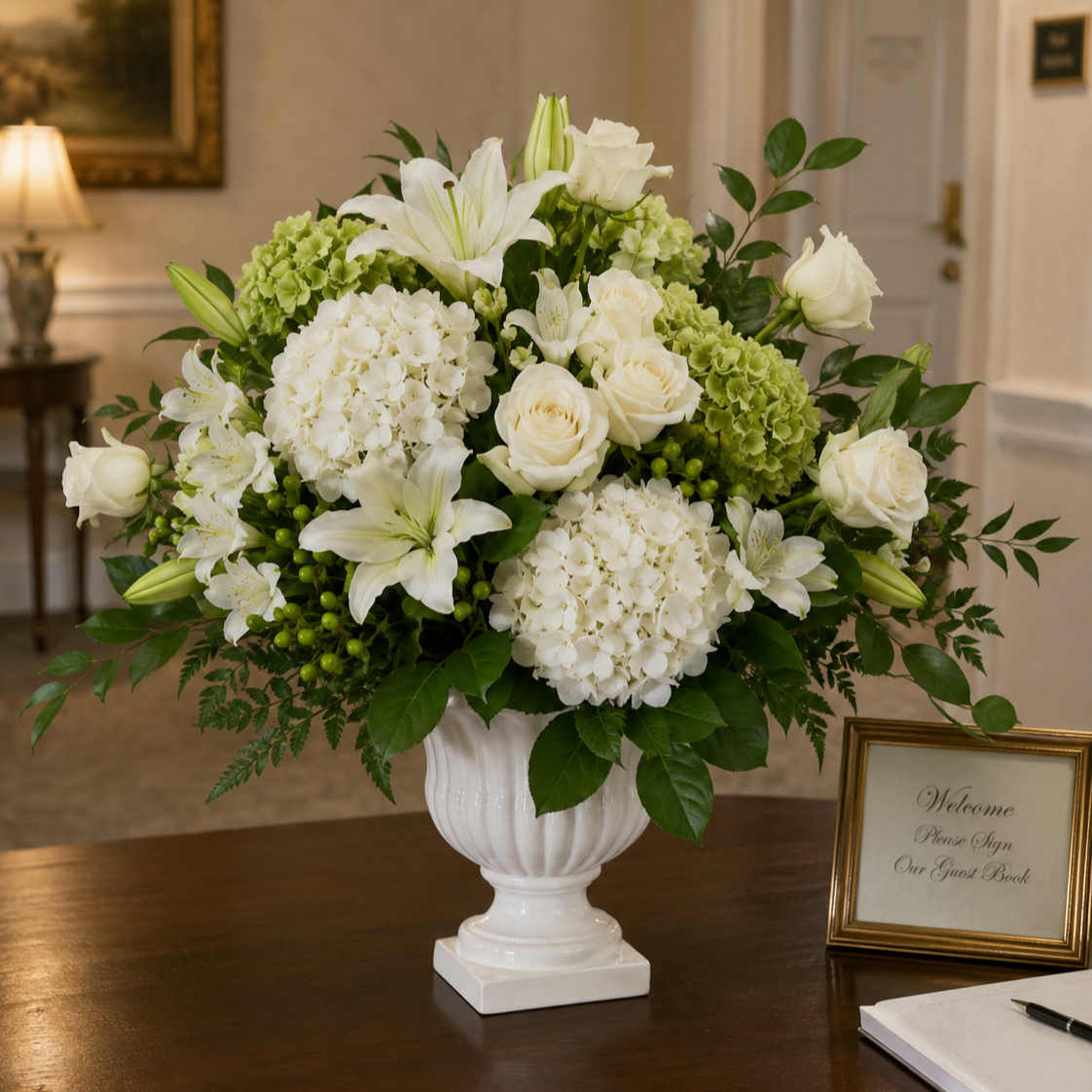 Welcome Table Arrangement