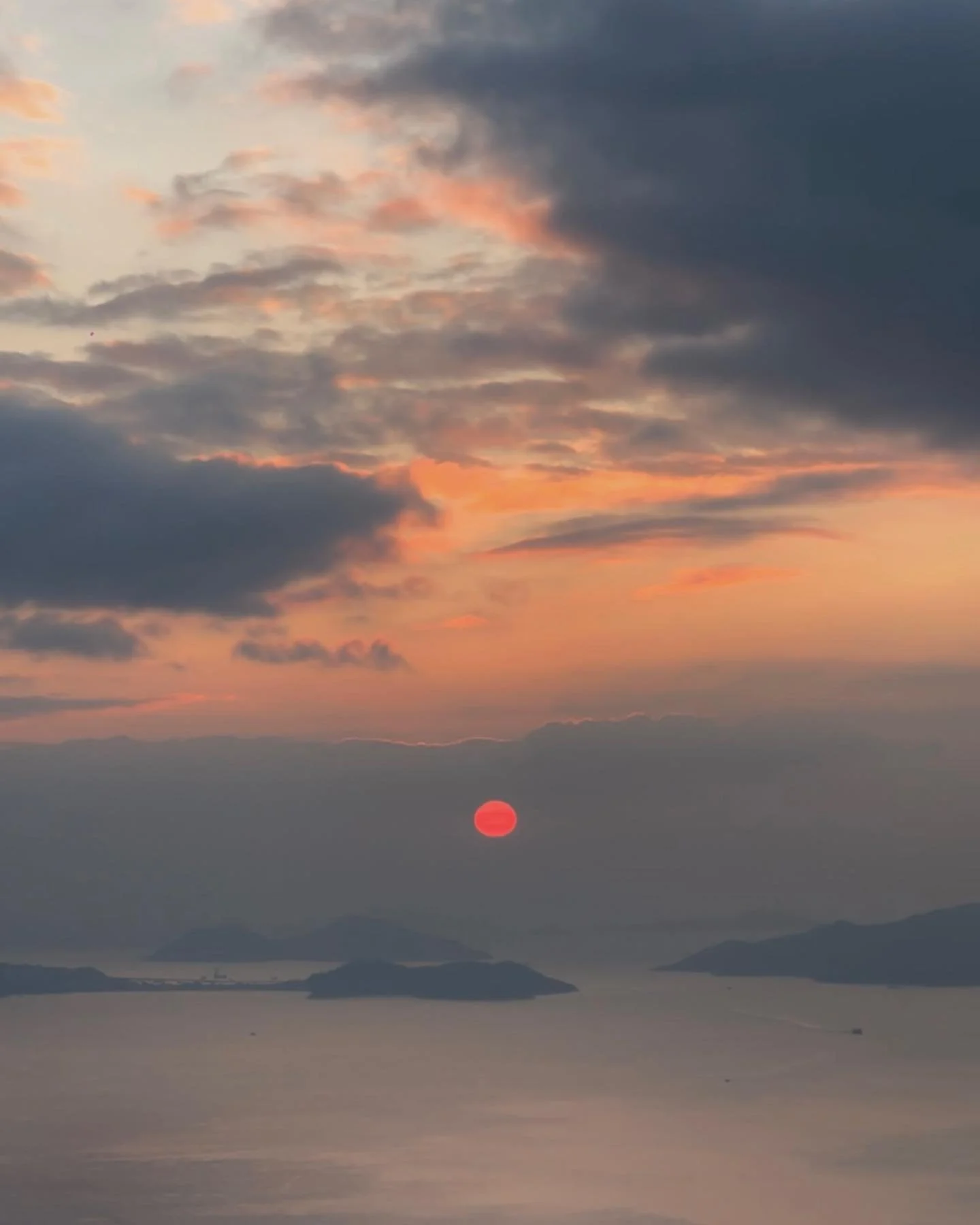 December sunset