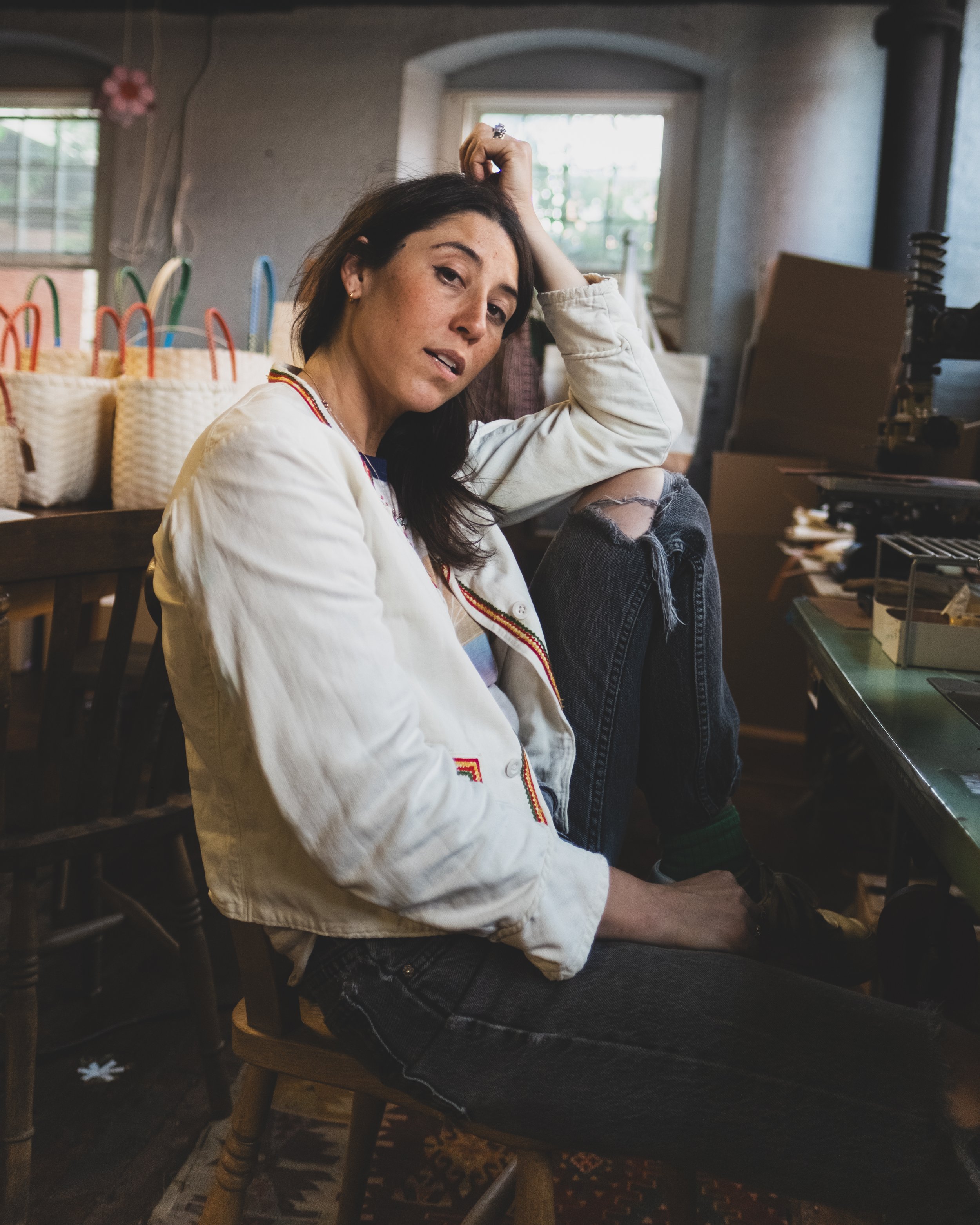 Shira Entis, founder and designer of IMMODEST COTTON