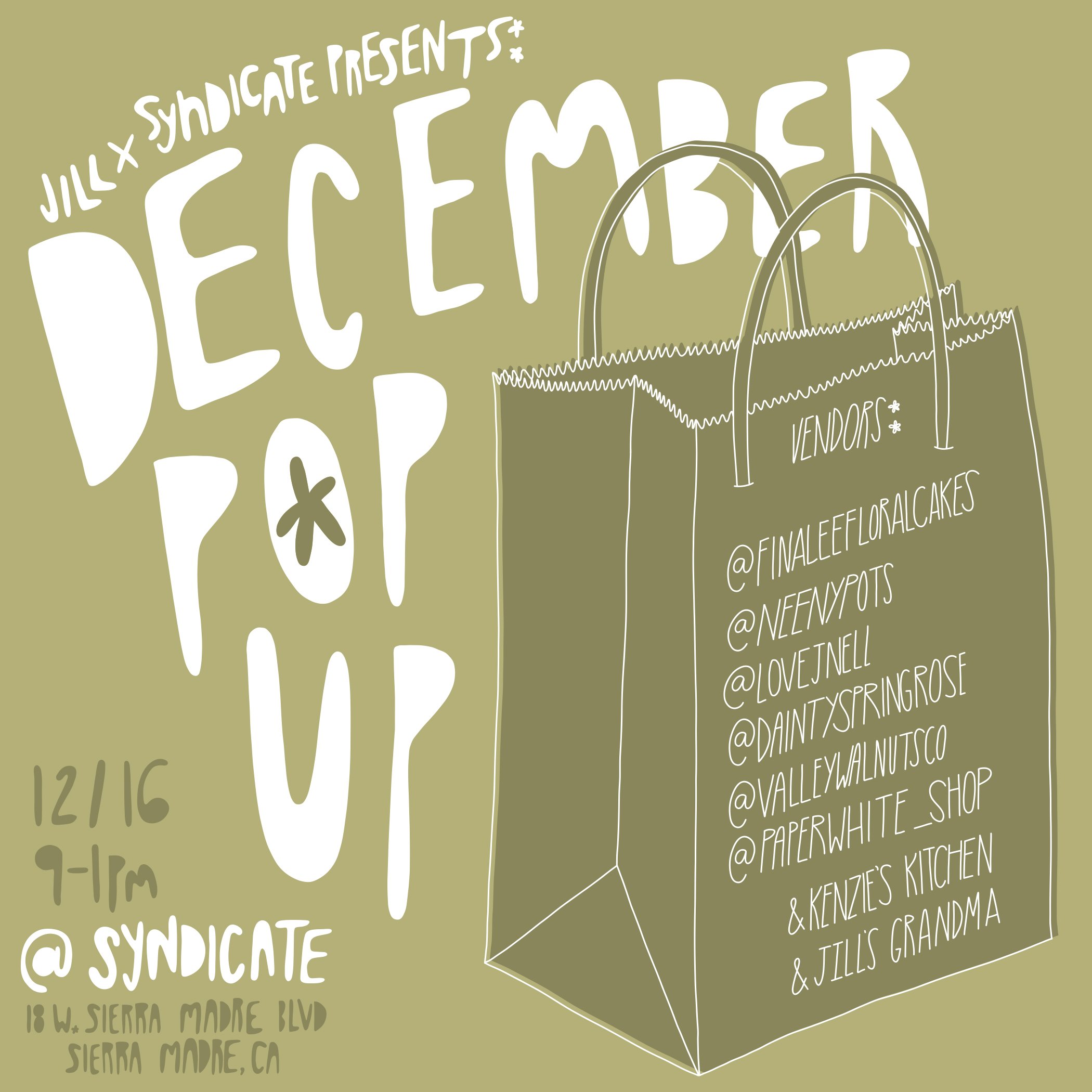 Pop-up event Poster - 2022