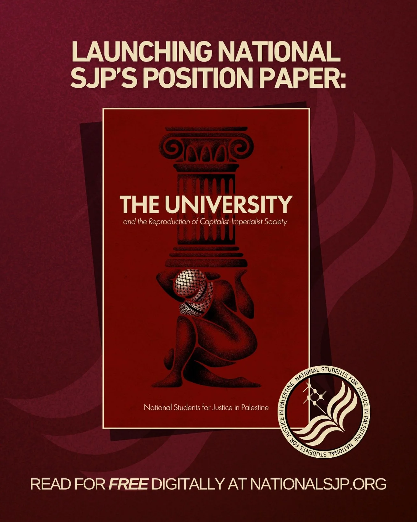 Launcing National SJP&rsquo;s new position paper; &ldquo;The University and the Reproduction of Capitalist-Imperialist Society&rdquo;!

This position paper examines the university&rsquo;s role in the reproduction of capitalist, imperialist, and settl